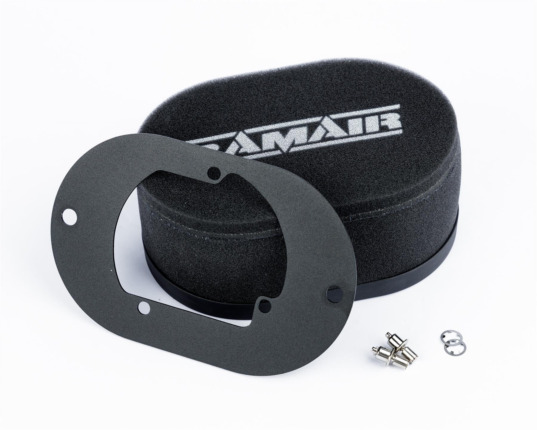 Ramair Carburettor Foam Air Filter with Baseplate to fit Pierburg 2E2, 2E3, 2E-E - 25mm Internal Height
