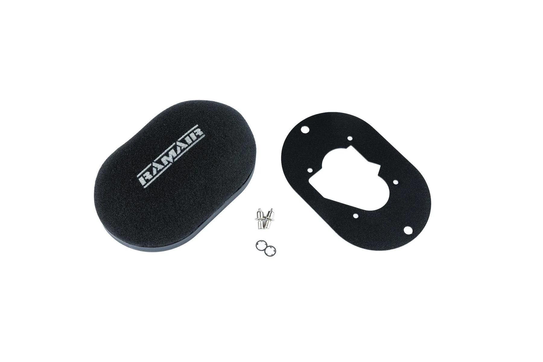 Ramair Domed Carb Air Filter & Baseplate to fit Weber 32/34 DMTL, DMTR, DATR - 40mm Internal Height