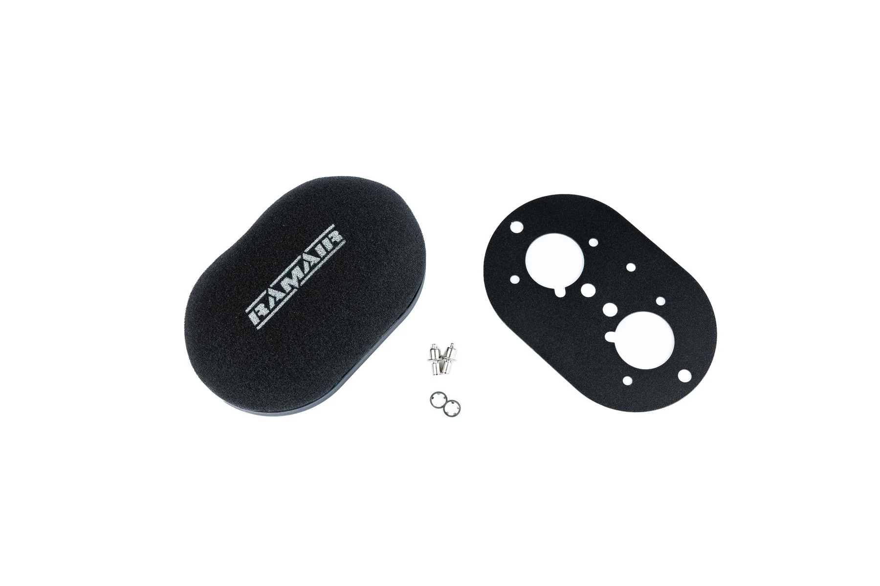 Ramair Domed Carb Air Filter & Baseplate to fit Weber 40 IDF - 65mm Internal Height