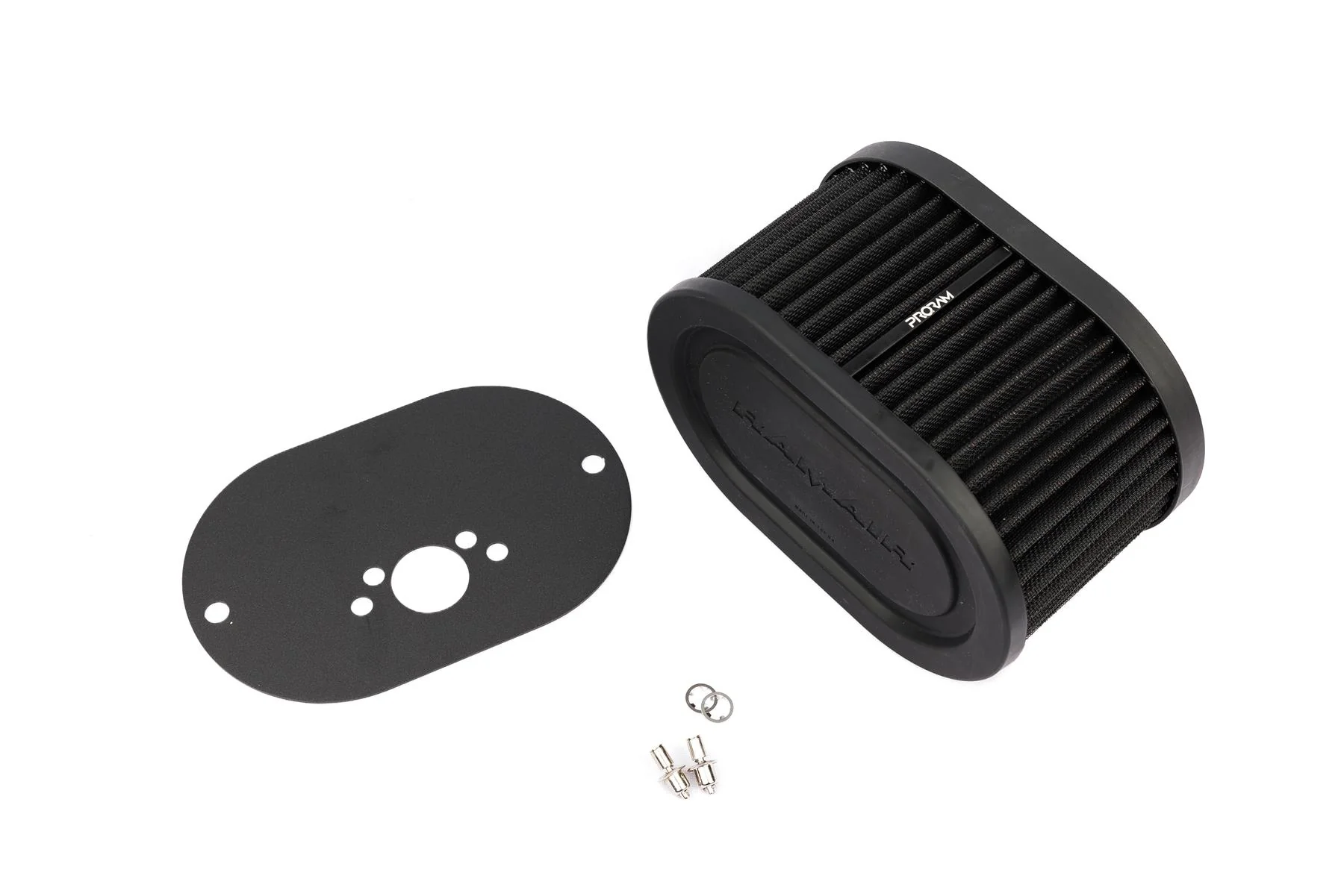 Ramair Pleated Carb Air Filter Baseplate to fit SU HS2 1.25in (32mm Mini Offset) 100mm