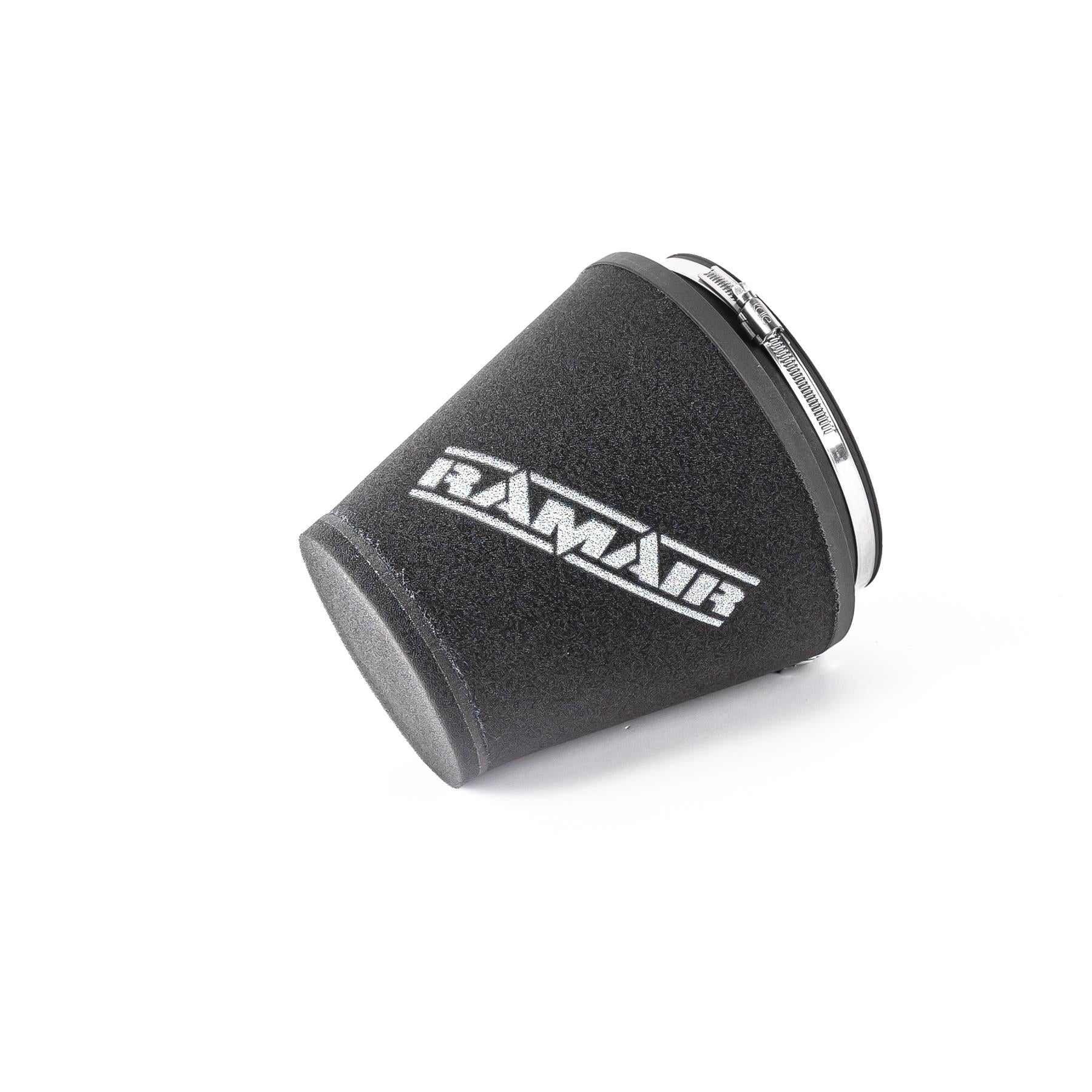 Ramair Ramair 90mm (3.5inch) ID Neck Large Cone Air Filter with Velocity Stack and Coupling