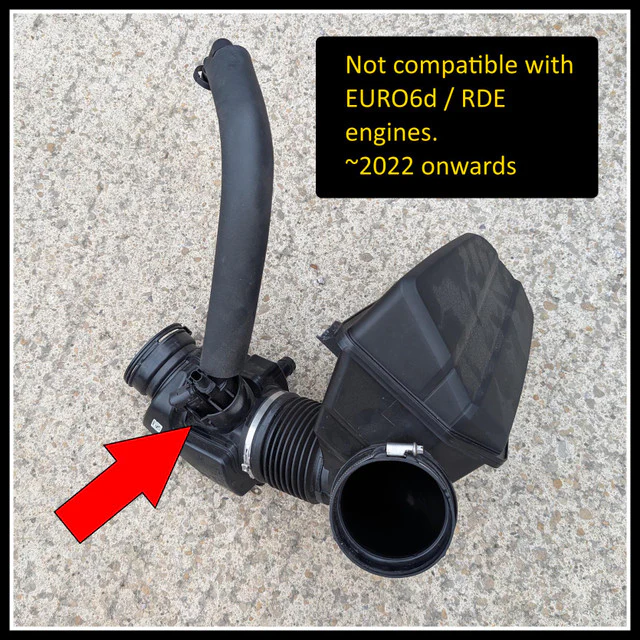 Ramair Pleated Intake Kit with Carbon Fibre Lid for BMW G Series 2.0 B48 - Image 5