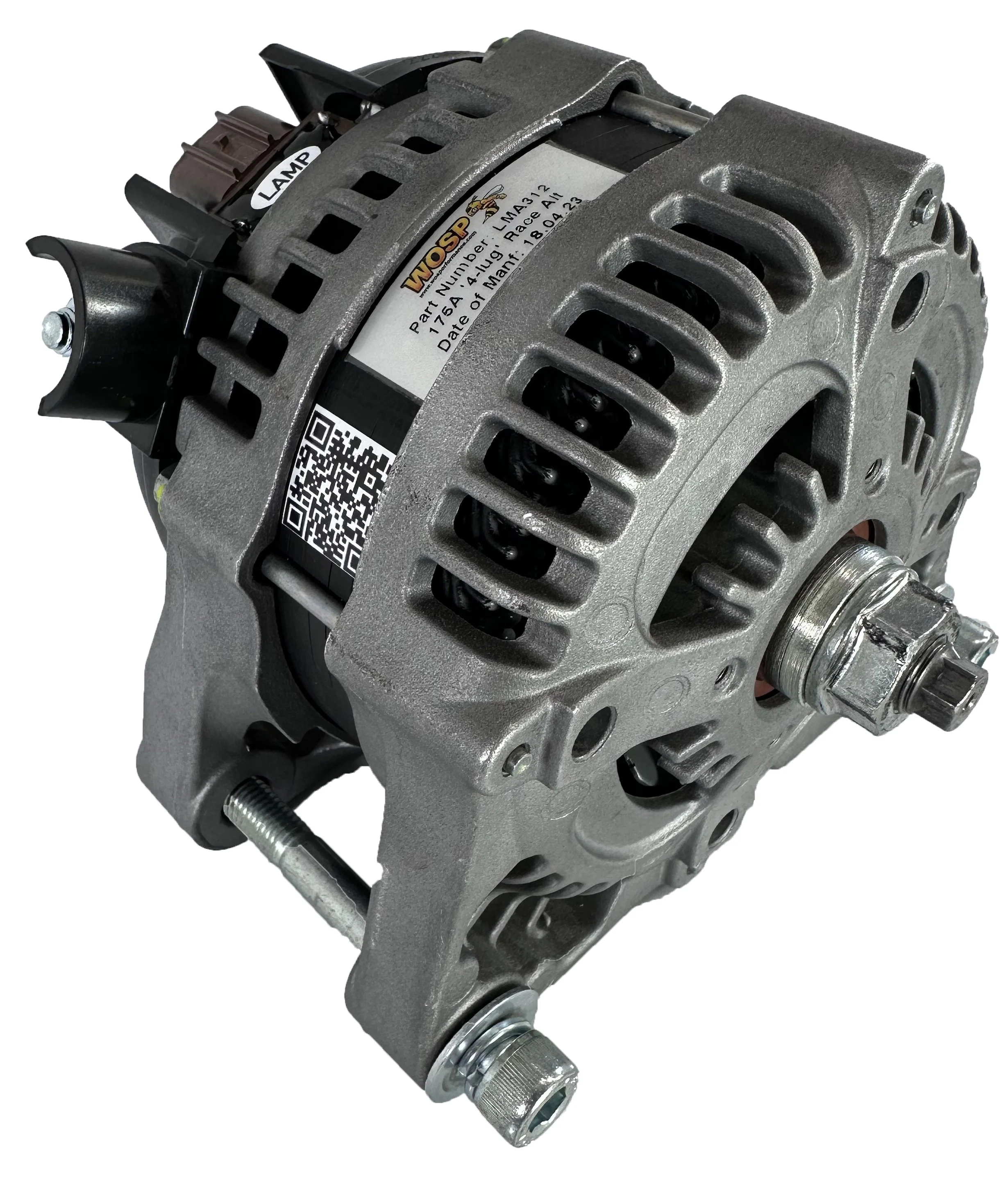Wosp 120A (4-lug) Universal Race Alternator (Type 1) (LMA312-LO)