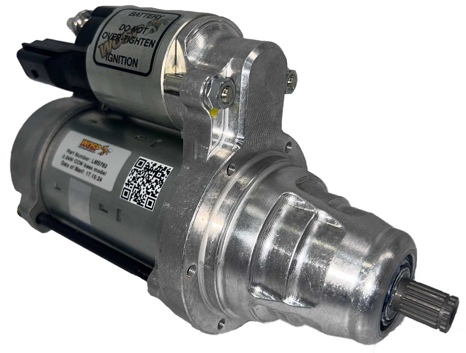 Wosp 2.0kW counterclockwise high performance base model 12V high torque starter motor (LMS753)