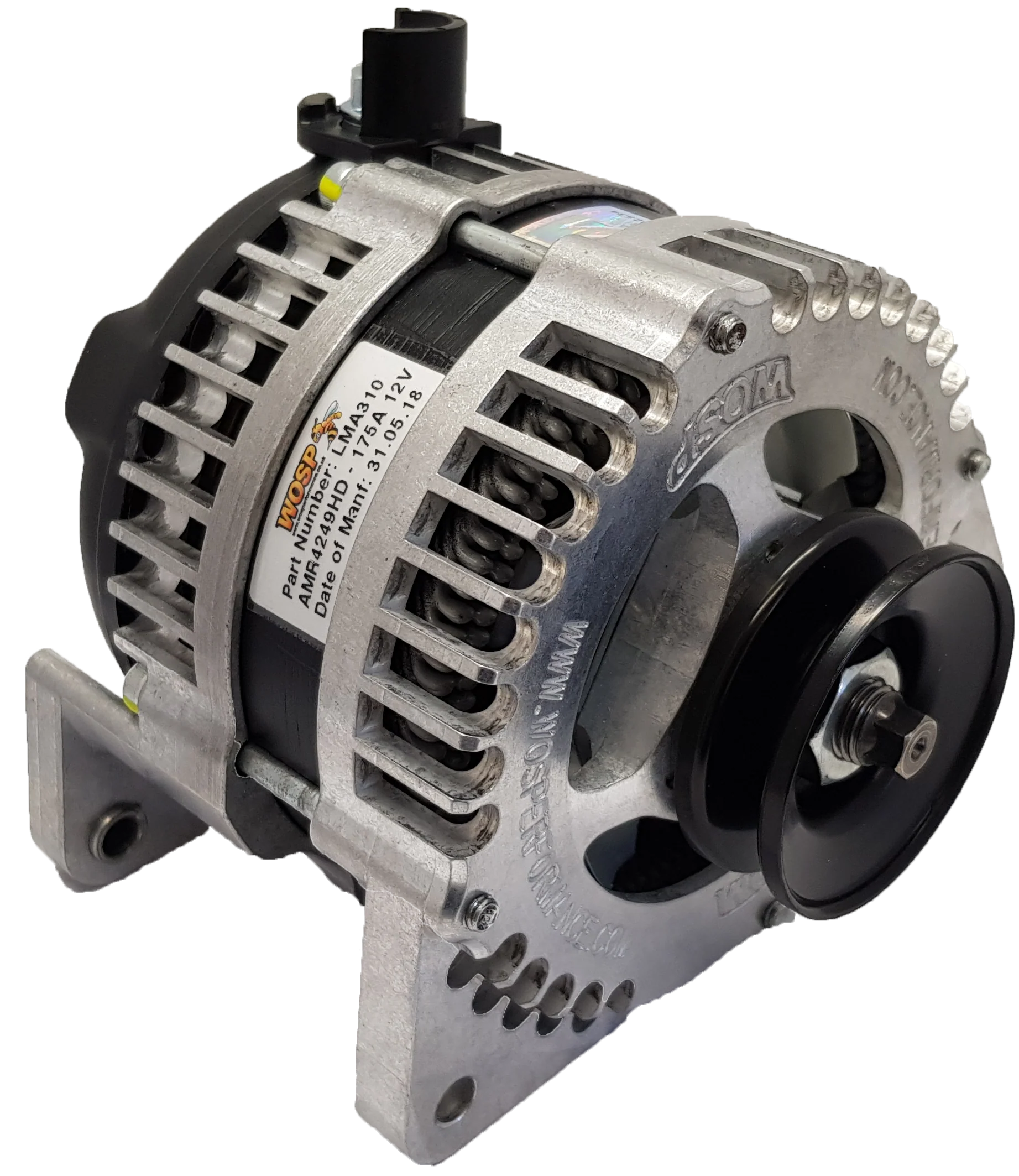 Wosp 320A Lucas type LH Mount Race Alternator (LMA310-HO)