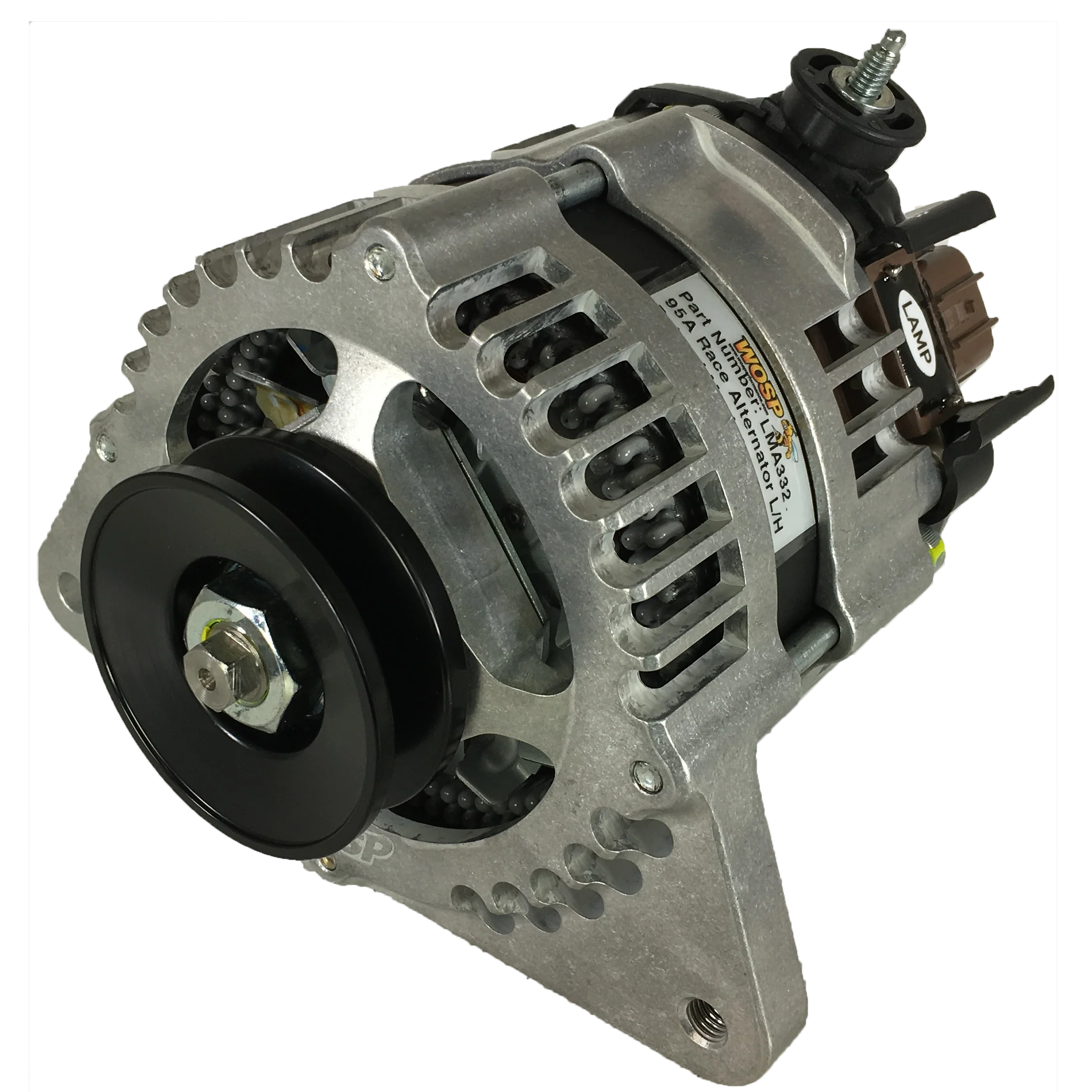 Wosp 95A Lucas type LH Mount Race Alternator (LMA332)