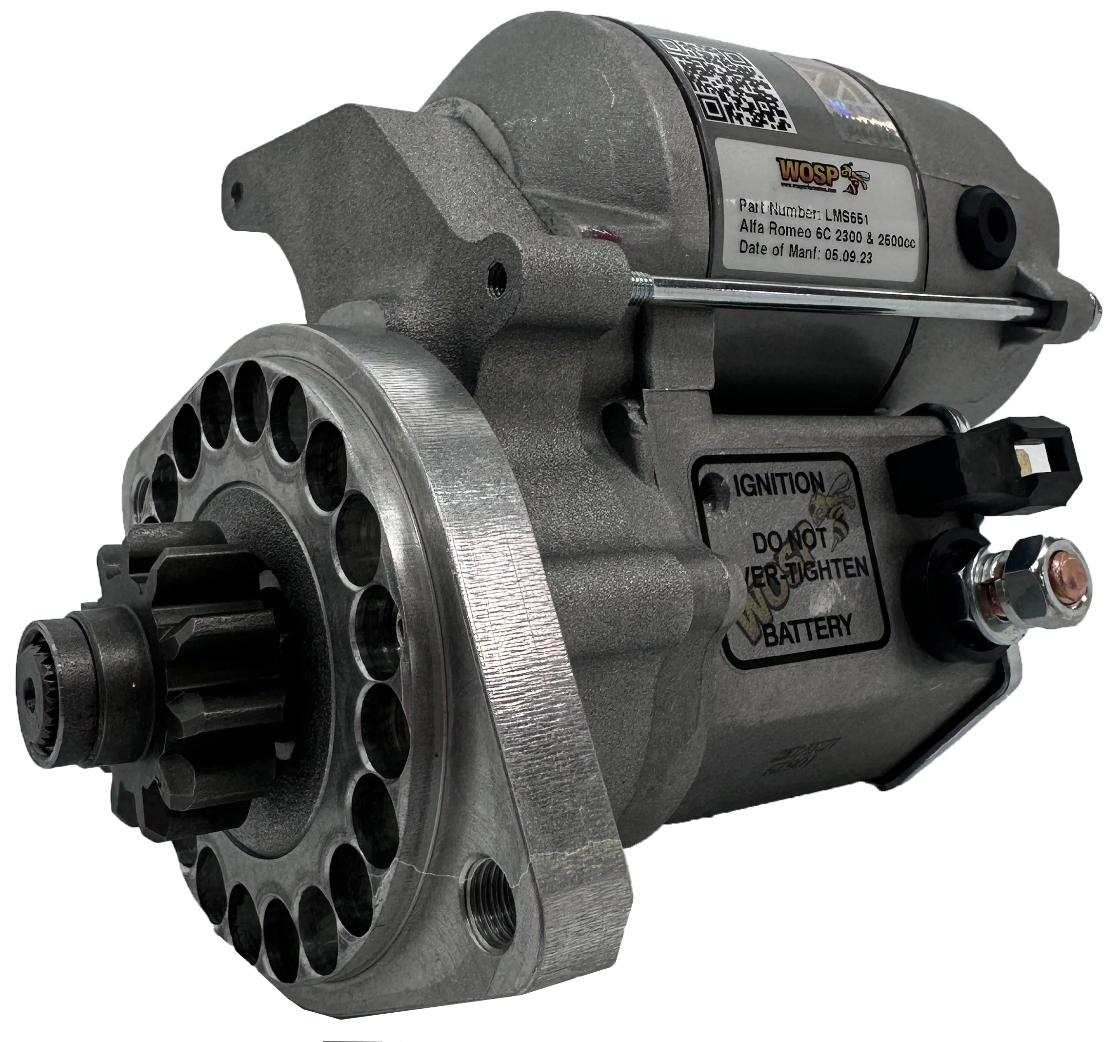 Wosp Alfa Romeo 6C 2300cc & 2500 high torque starter motor (LMS651)