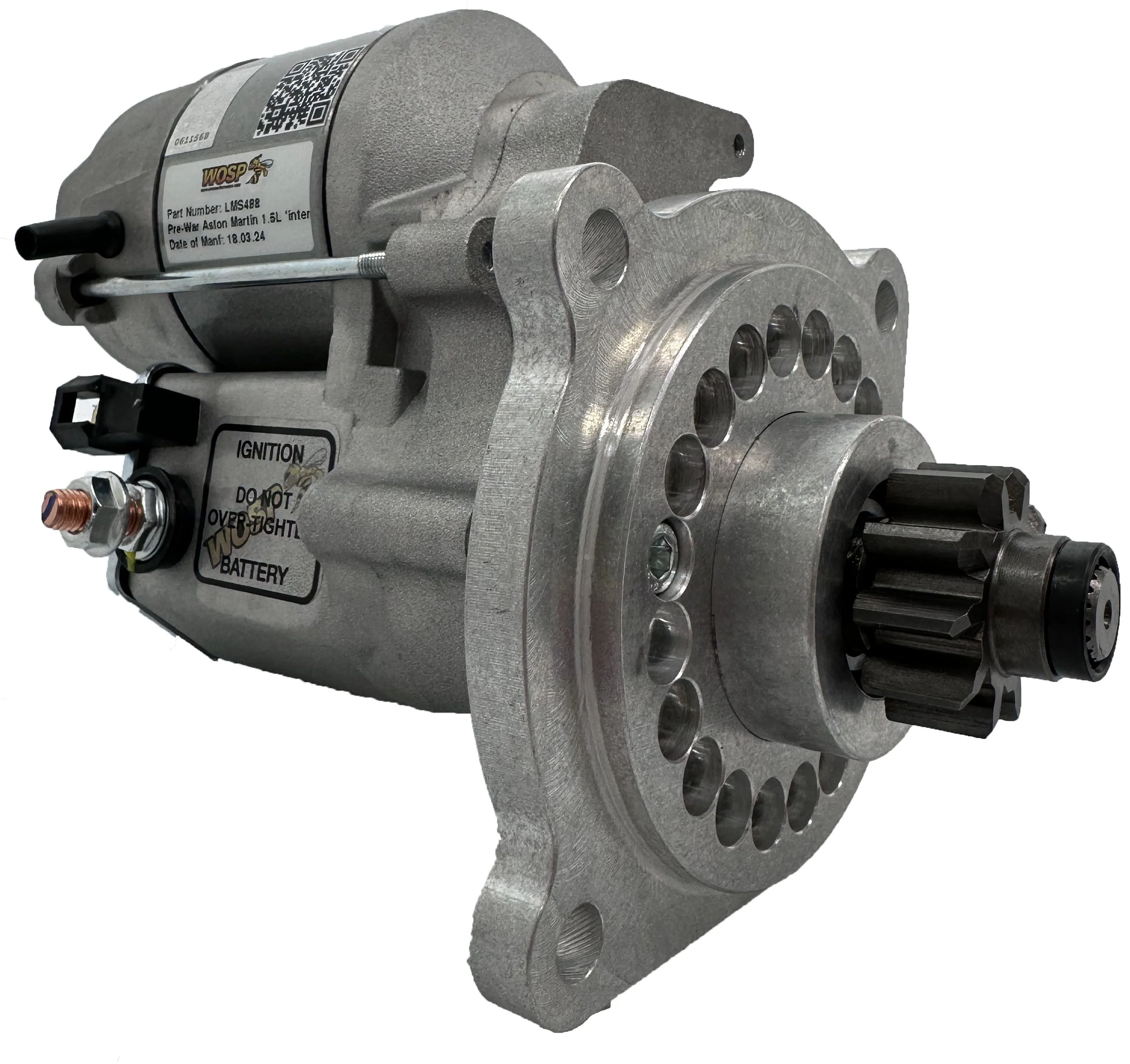 Wosp Aston Martin Pre-War 1.5L 'international' high torque starter motor (LMS488)