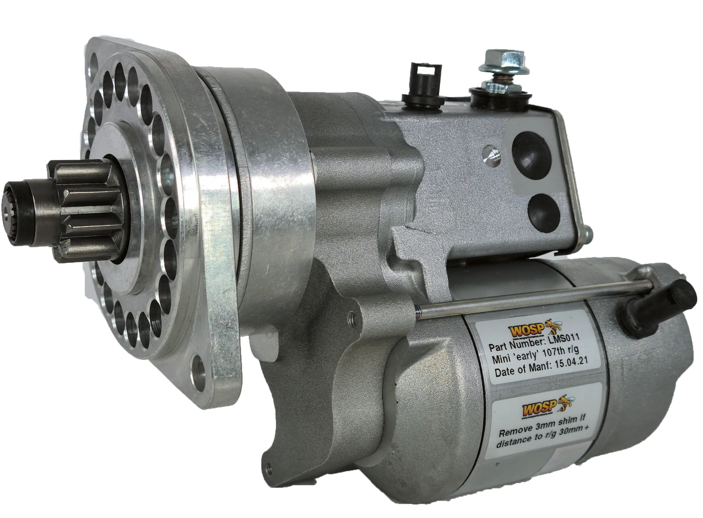 Wosp Austin 1100 / 1300 / Allegro / Maxi / Metro & Mini inertia type high torque starter motor (LMS011)