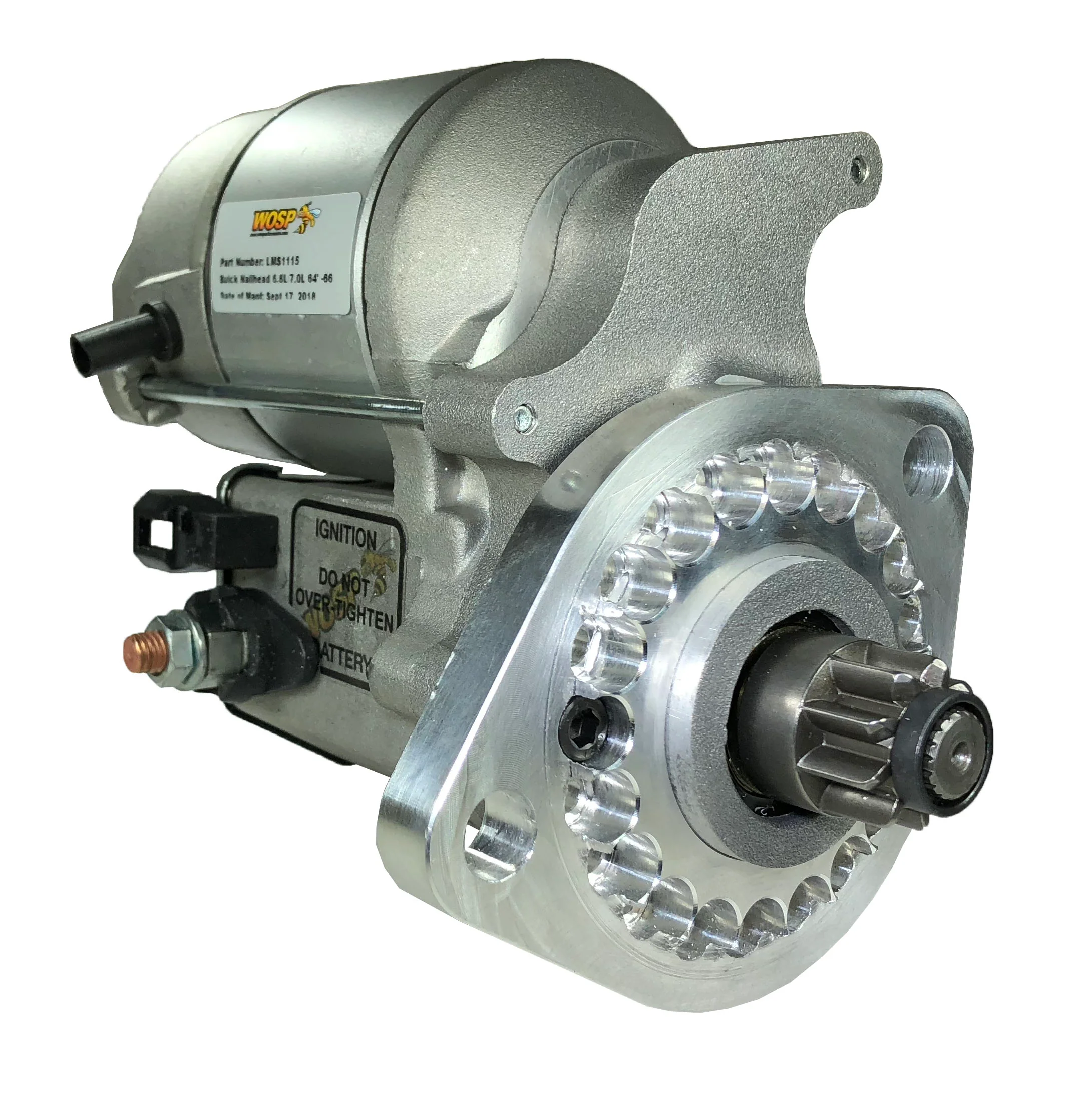 Wosp Buick Nailhead / Gray / Teledyne high torque starter motor (LMS1115)
