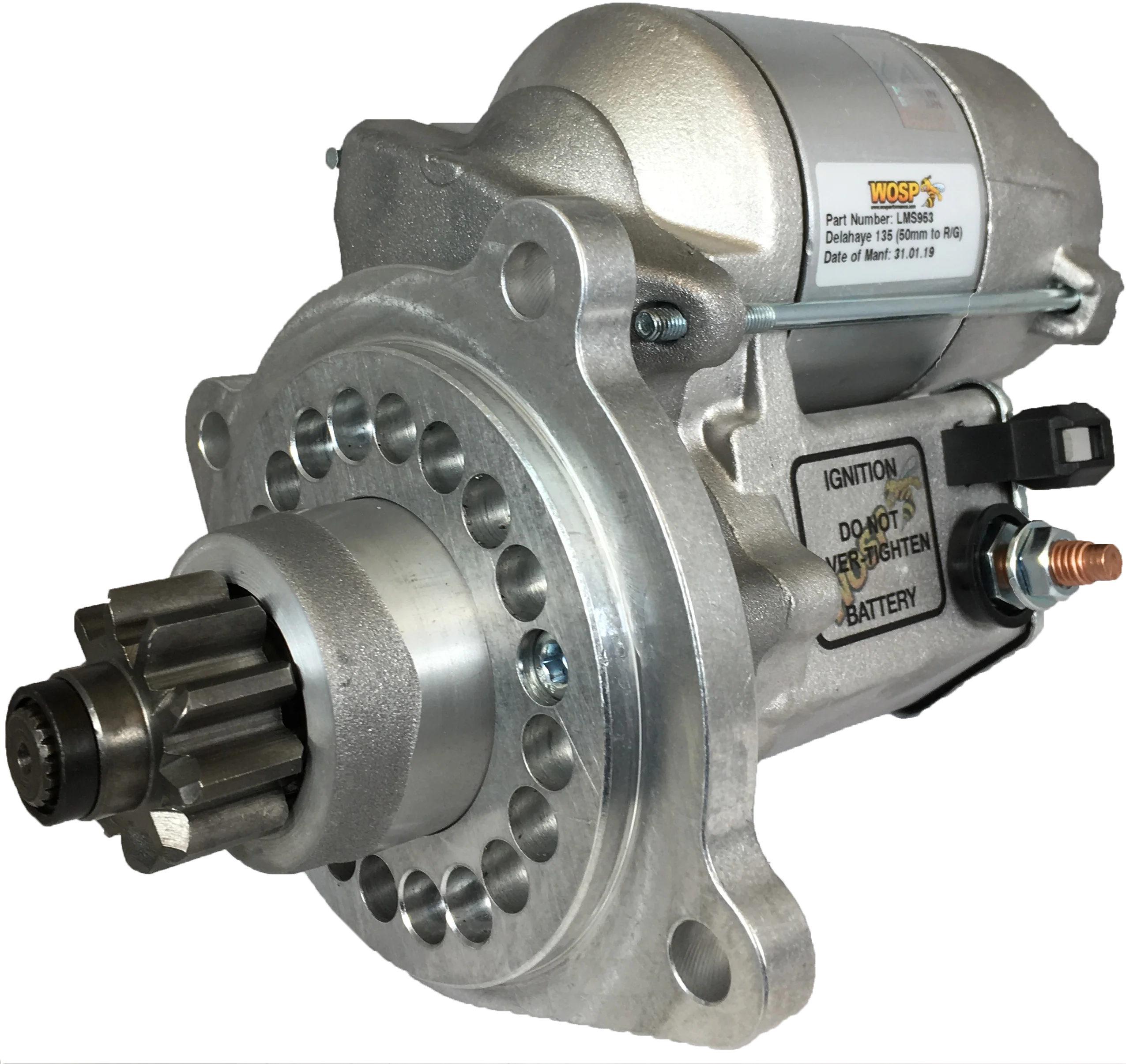 Wosp Delahaye 135 (short reach) & Delage D8 high torque starter motor (LMS953)
