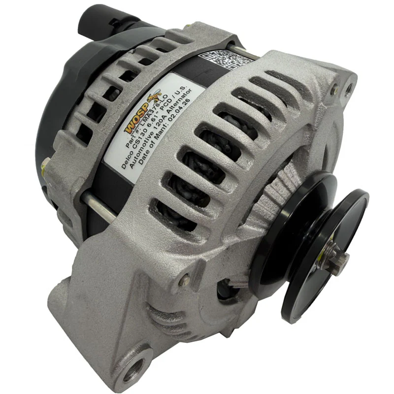 Wosp Delco CS130 6.61" PCD / U.S. Automotive 175A Alternator (LMA376)
