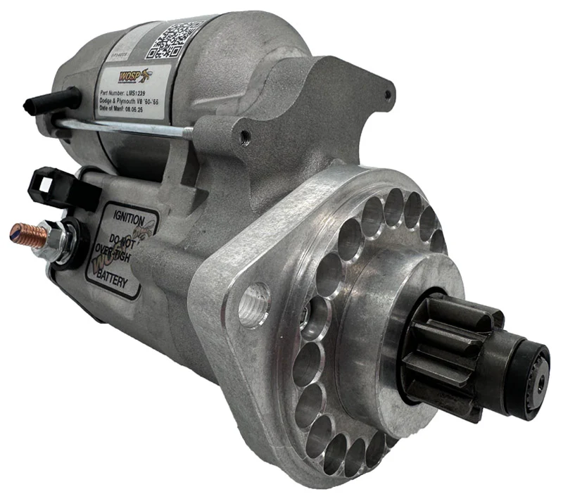 Wosp Dodge & Plymouth V8 '50-'55 high torque starter motor (LMS1239)