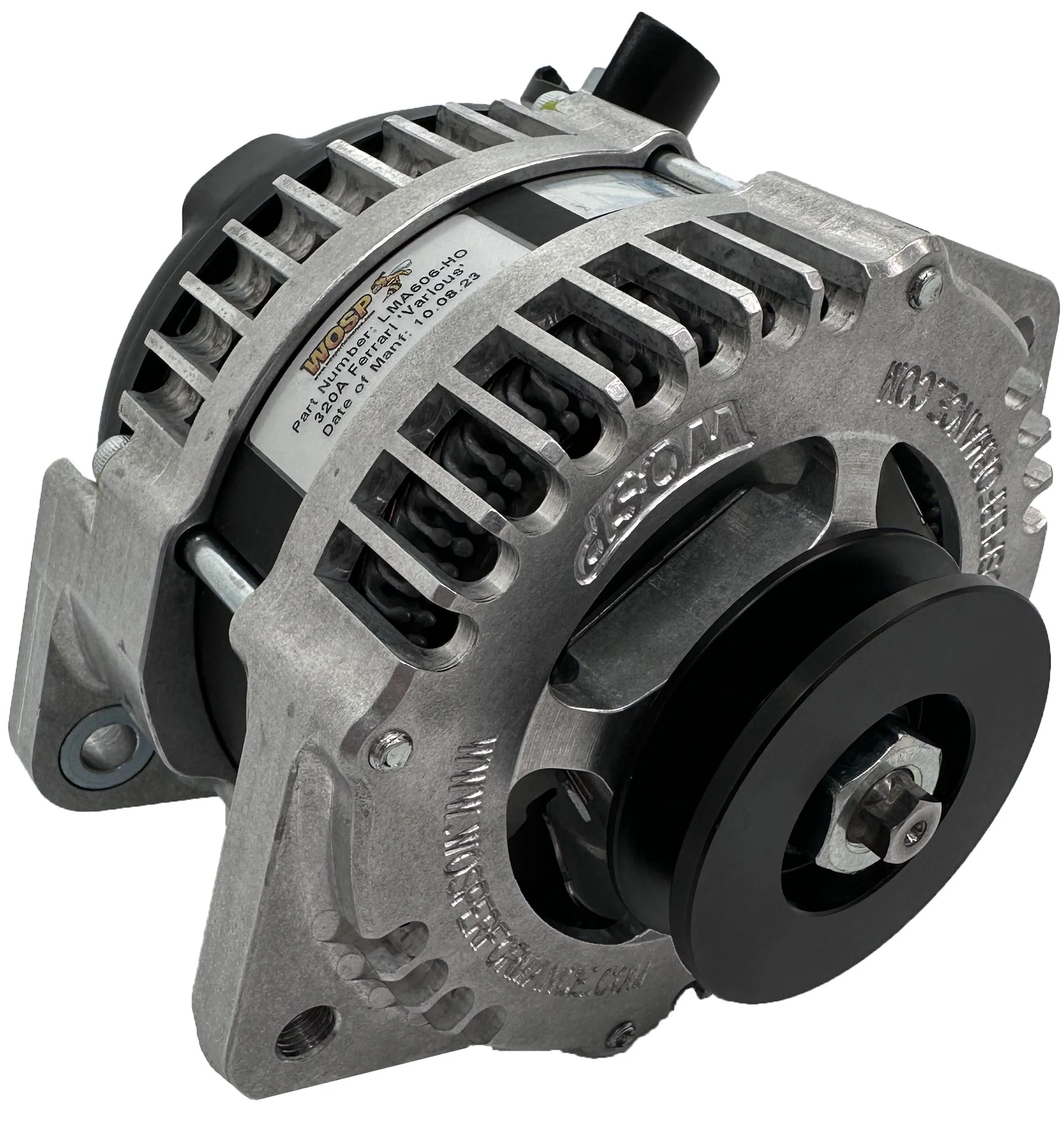 Wosp Ferrari 'Various' 175A Alternator (4-lug) (10mm V) (LMA606-10V)
