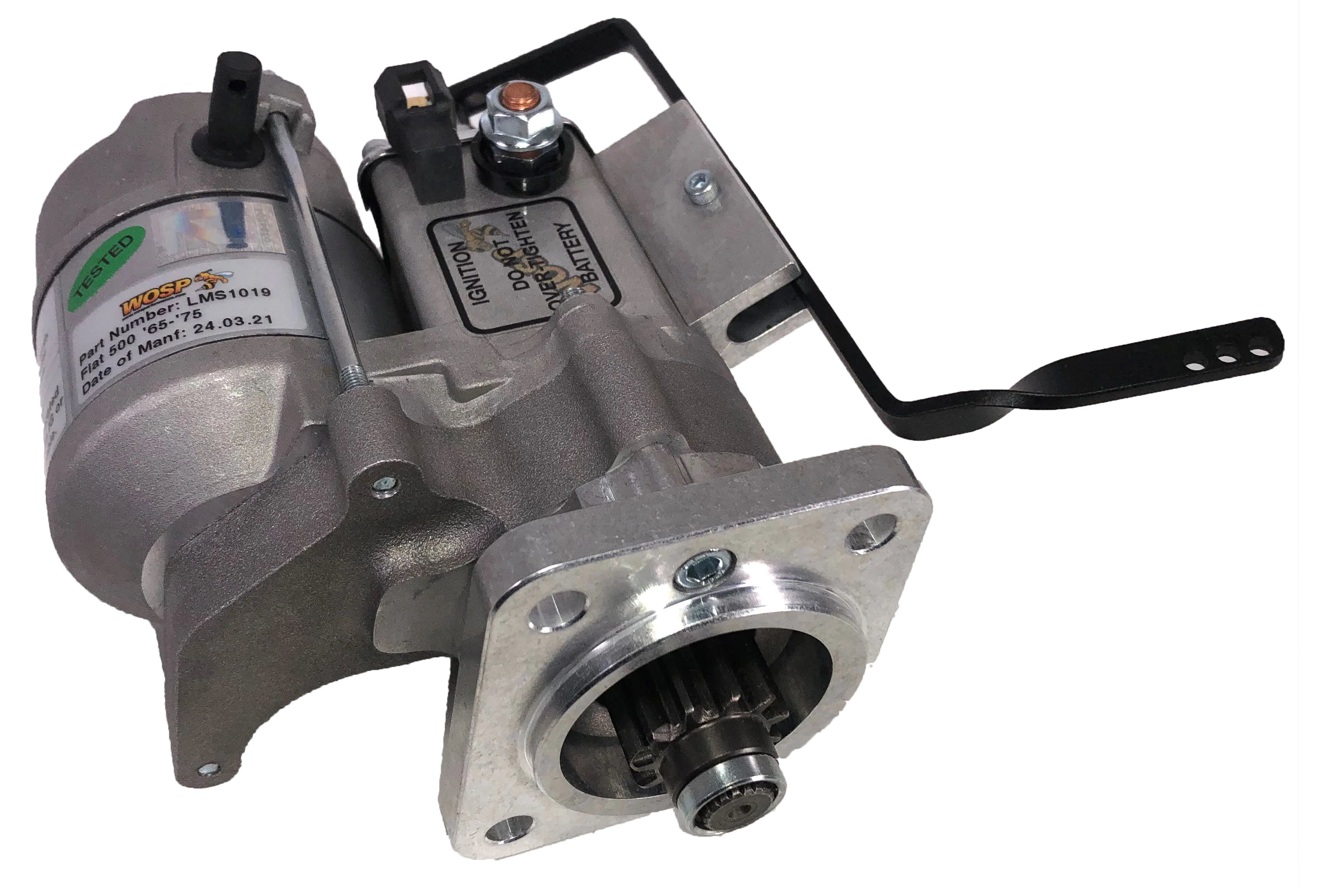 Wosp Fiat 500 '65 - '75 high torque starter motor (LMS1019)