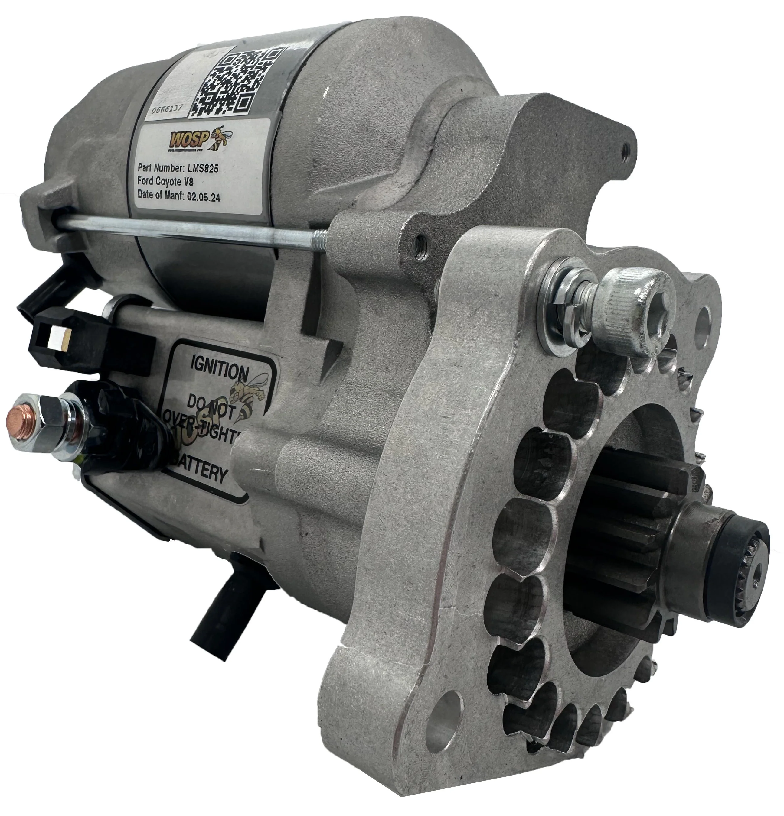 Wosp Ford Coyote V8 / F-Series / Mustang high torque starter motor (LMS825)