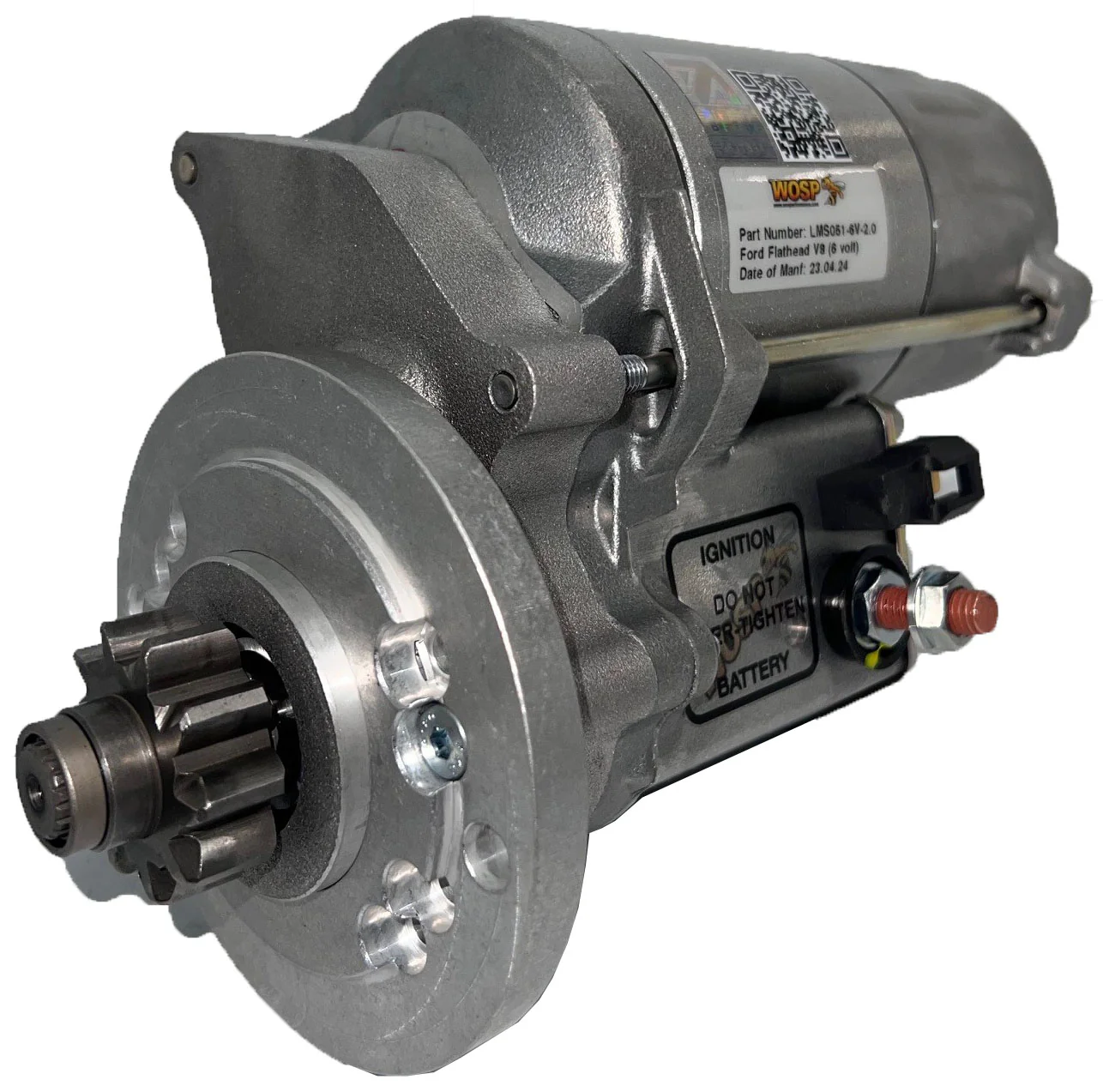 Wosp Ford Flathead V8 high torque starter motor (6 Volt) (LMS051-6V-2.0)