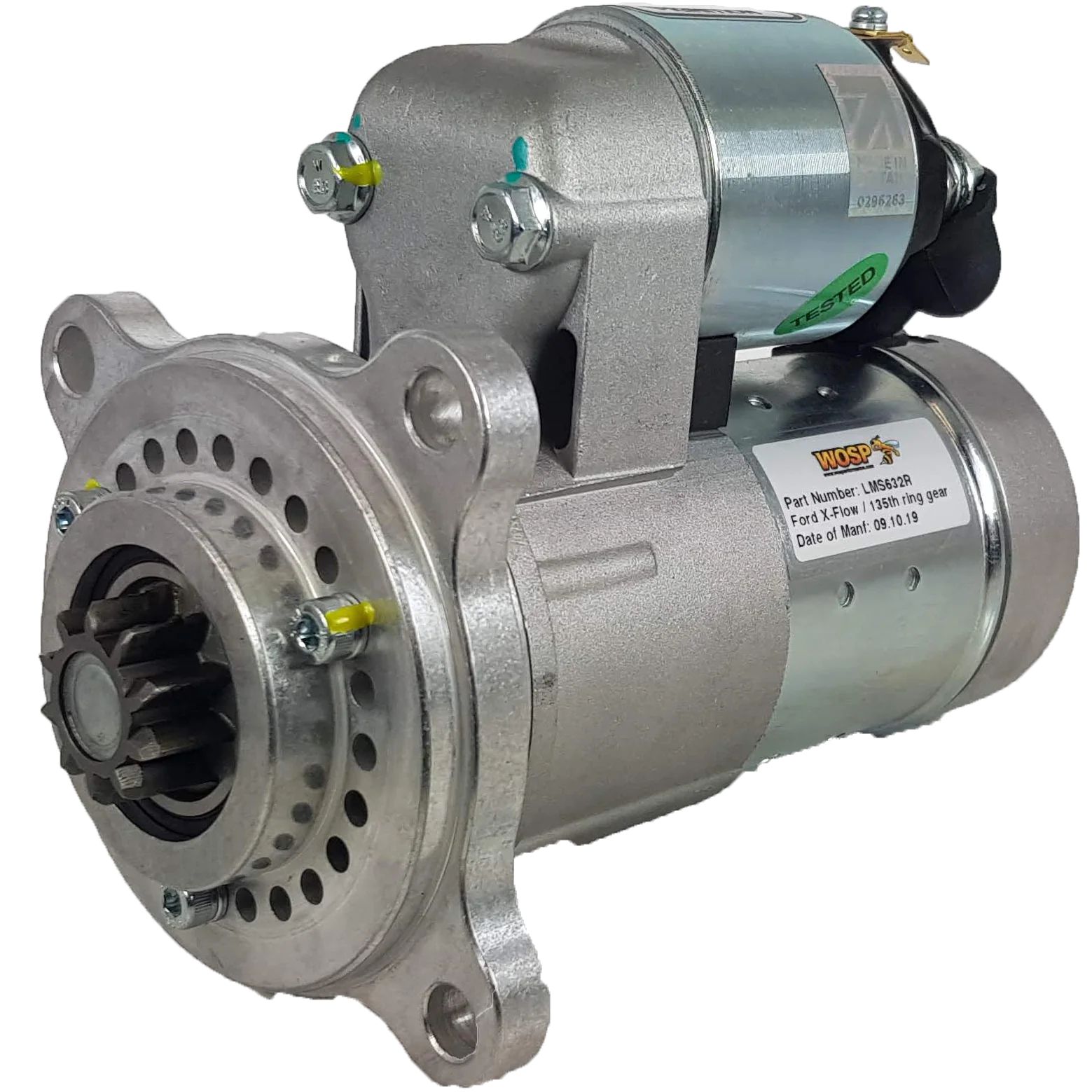 Wosp Ford Kent / Crossflow / BDA (135 tooth ring gear) 3 bolt slimline starter motor (LMS632-3)
