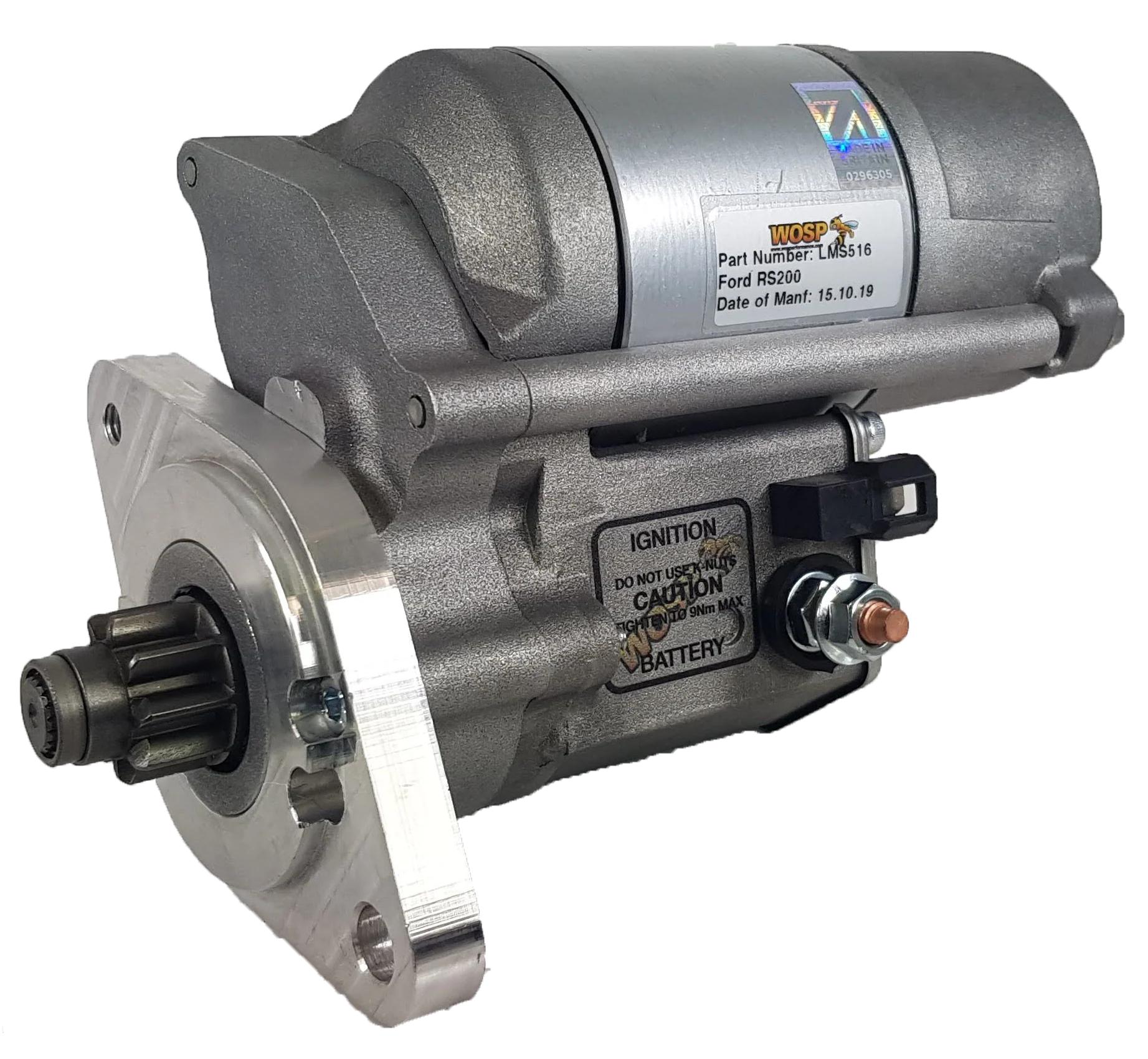 Wosp Ford RS200 high torque starter motor (LMS516)