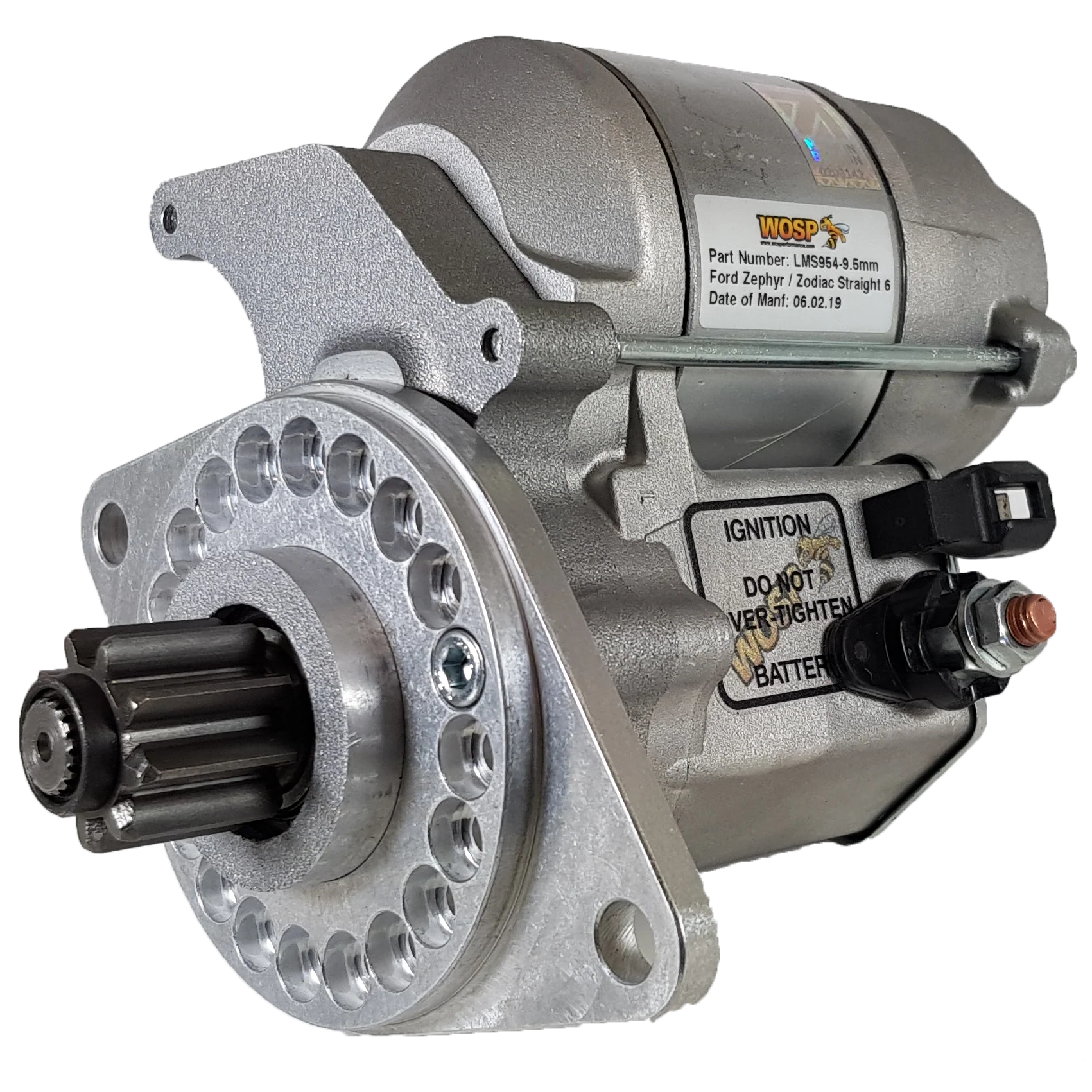 Wosp Ford Zephyr / Zodiac straight 6 (offset ring gear) high torque starter (LMS954)