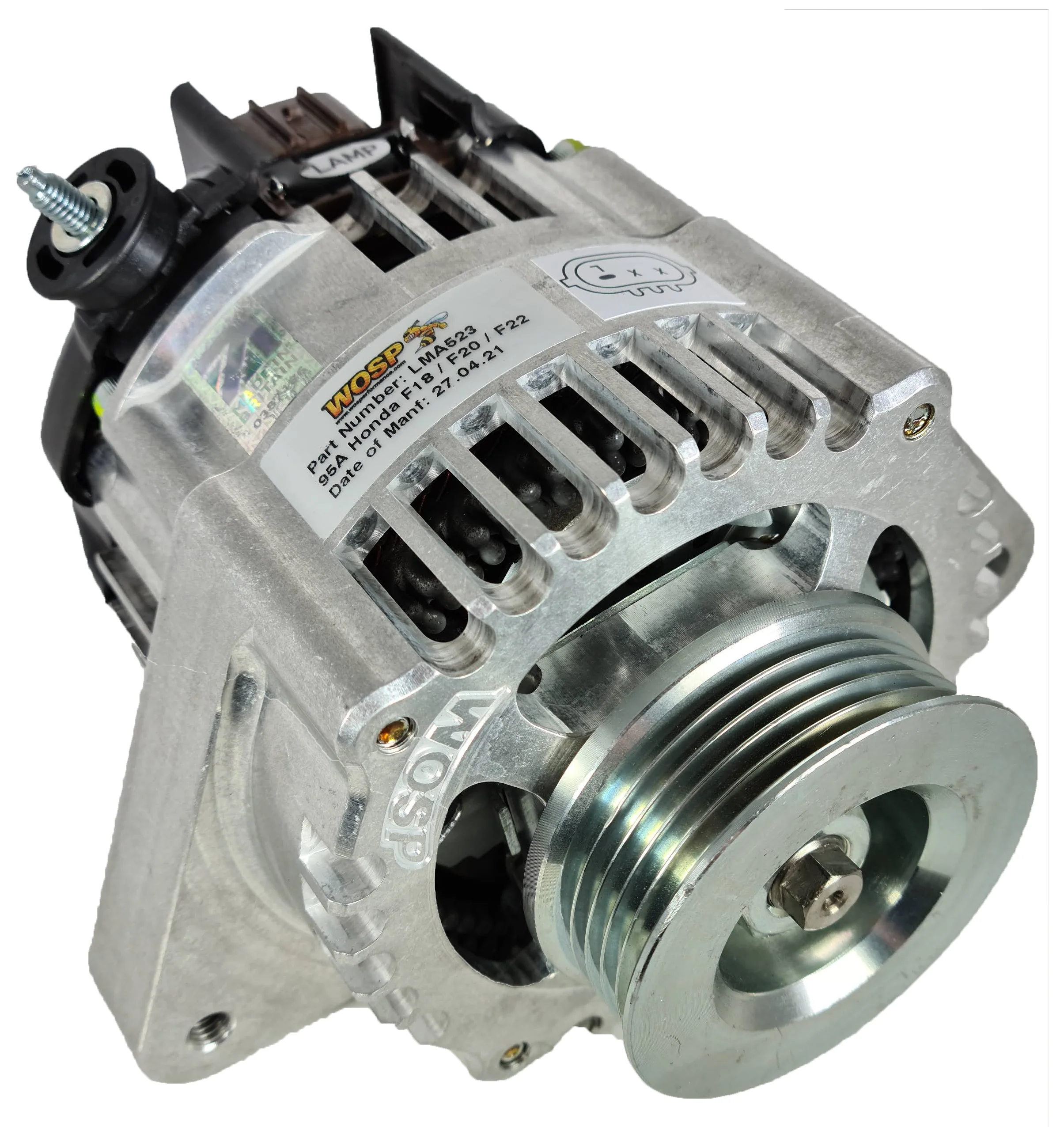 Wosp Honda F18 / F20 / F22 (Rover 618 / 620 / 825) 170A Alternator (LMA523-HO)