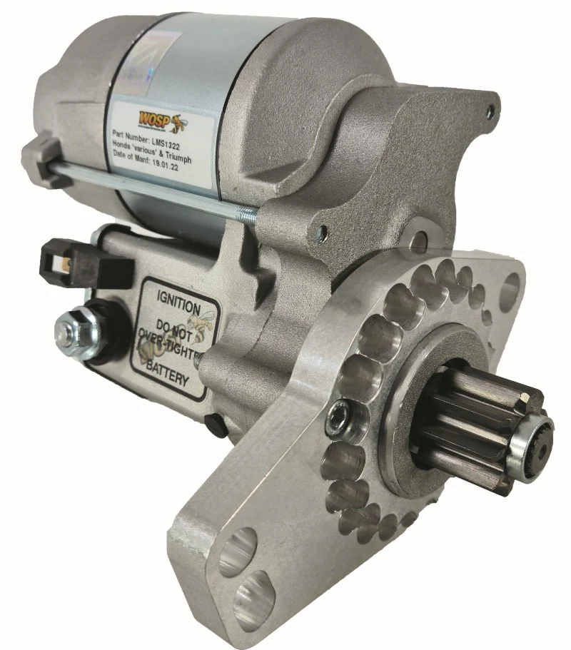 Wosp Honda 'various' & Triumph Acclaim rotatable super-duty starter motor (LMS1322)