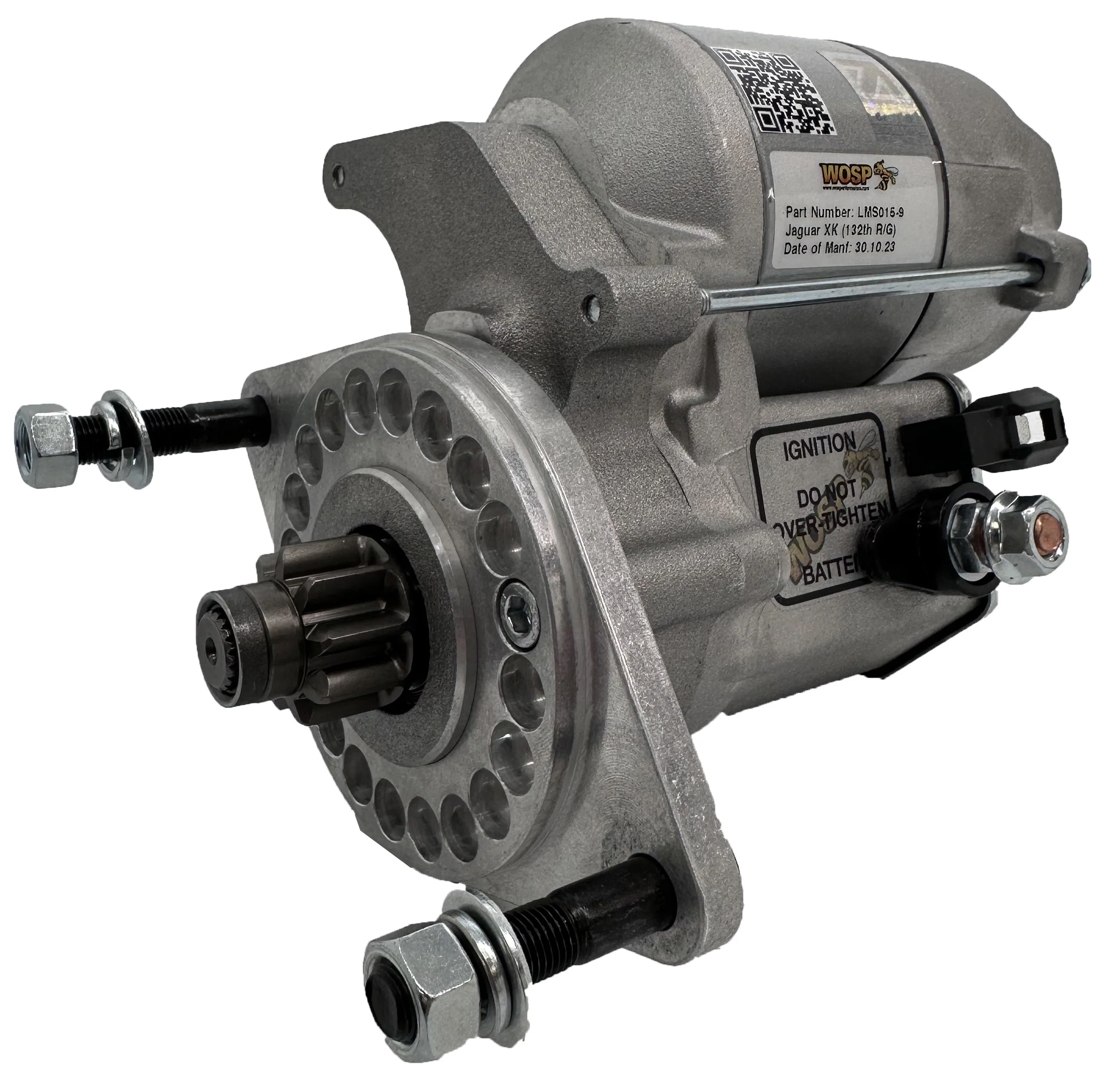 Wosp Jaguar XK (9 tooth / 133 tooth ring gear) high torque starter motor (LMS015-9)