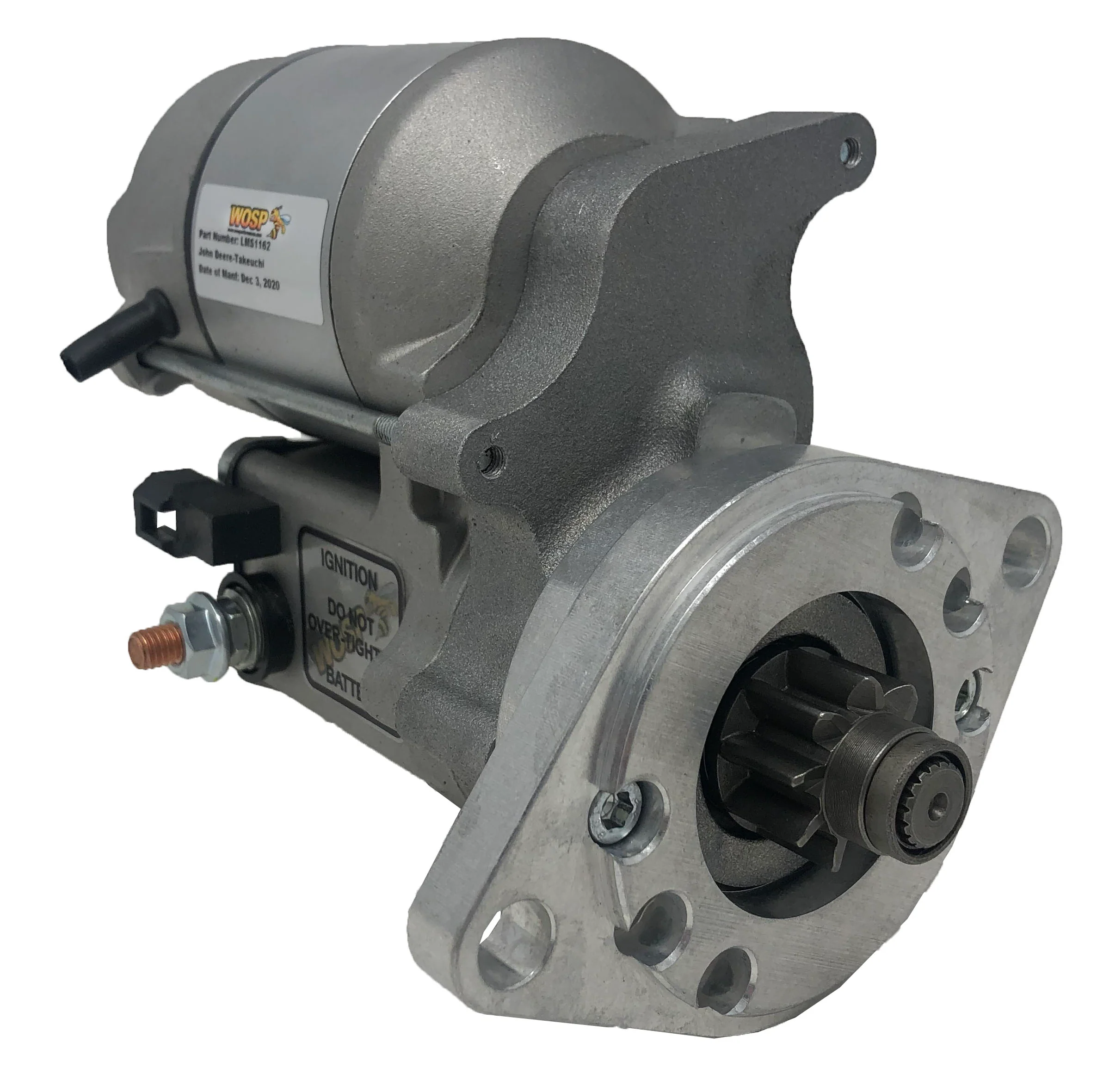 Wosp John Deere / Takeuchi / Yanmar '86-'96 high torque starter motor (LMS1162)