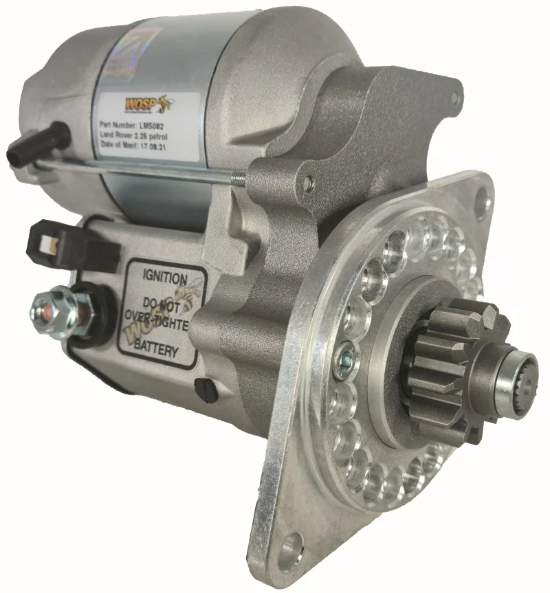 Wosp Land Rover 2.25 petrol (early / common) & 2.6 high torque starter motor (LMS082)