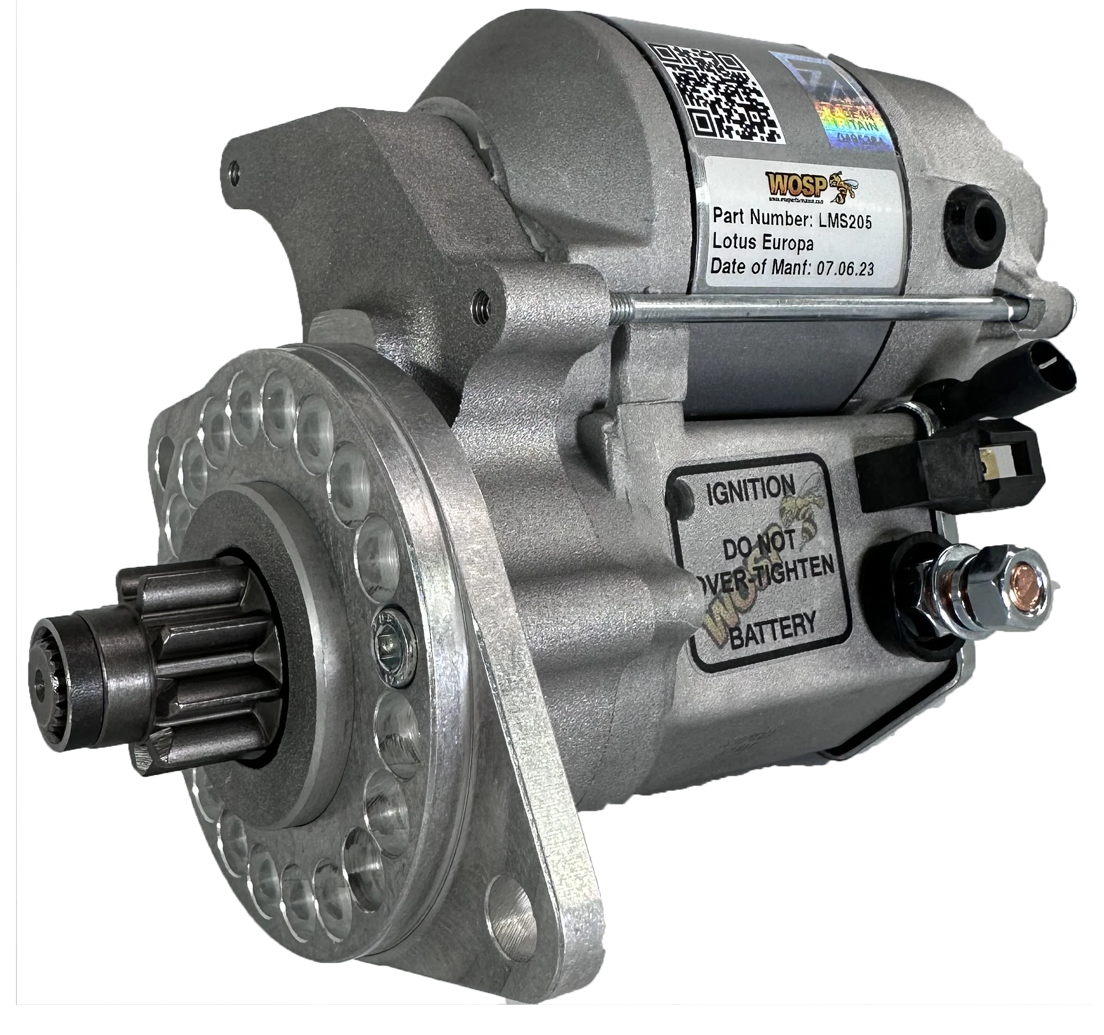Wosp Lotus Europa (Ford / Twin Cam '71 - '75) high torque starter motor (LMS205)