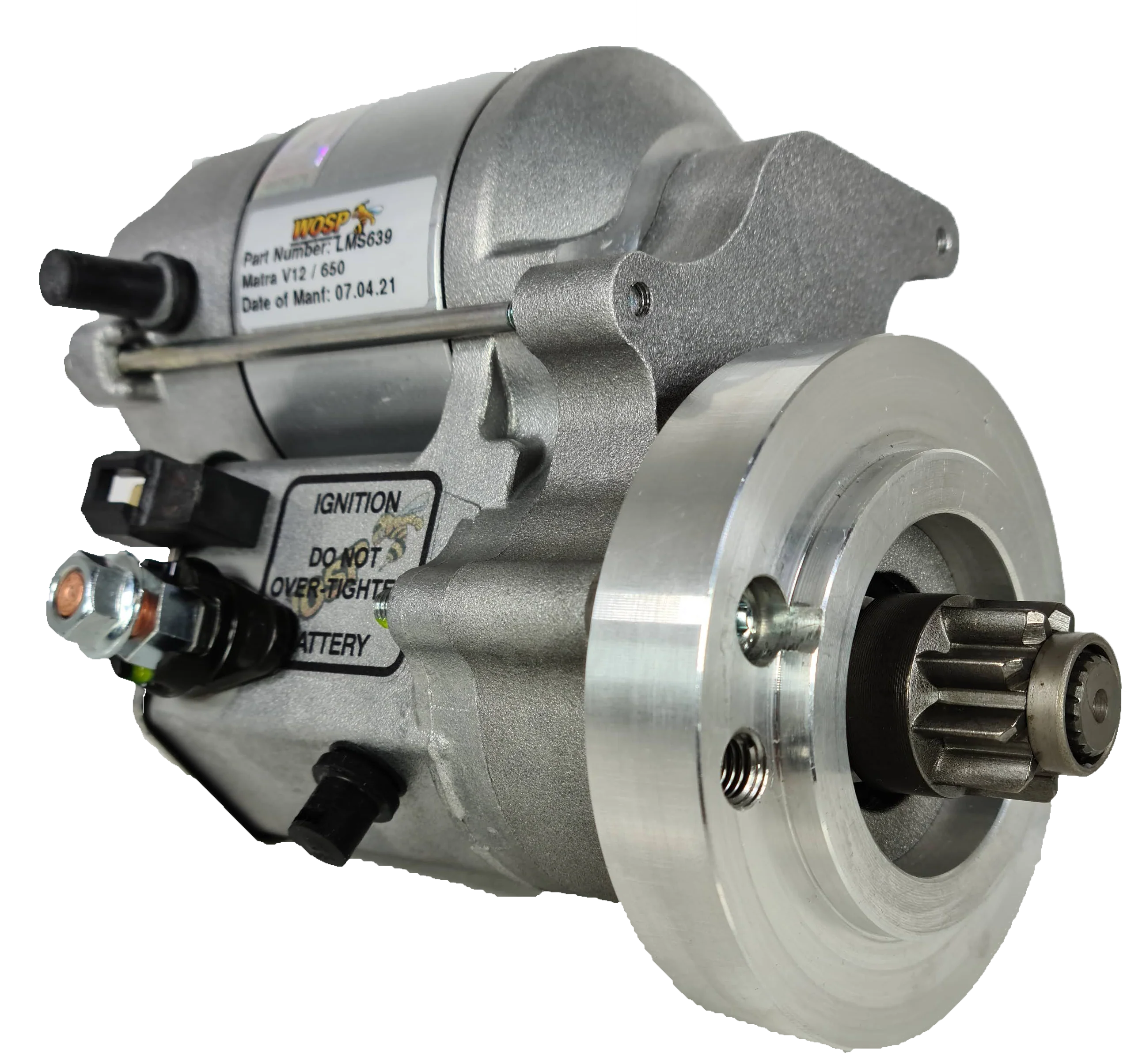 Wosp Matra 650 / V12 F1 high torque starter motor (LMS639)