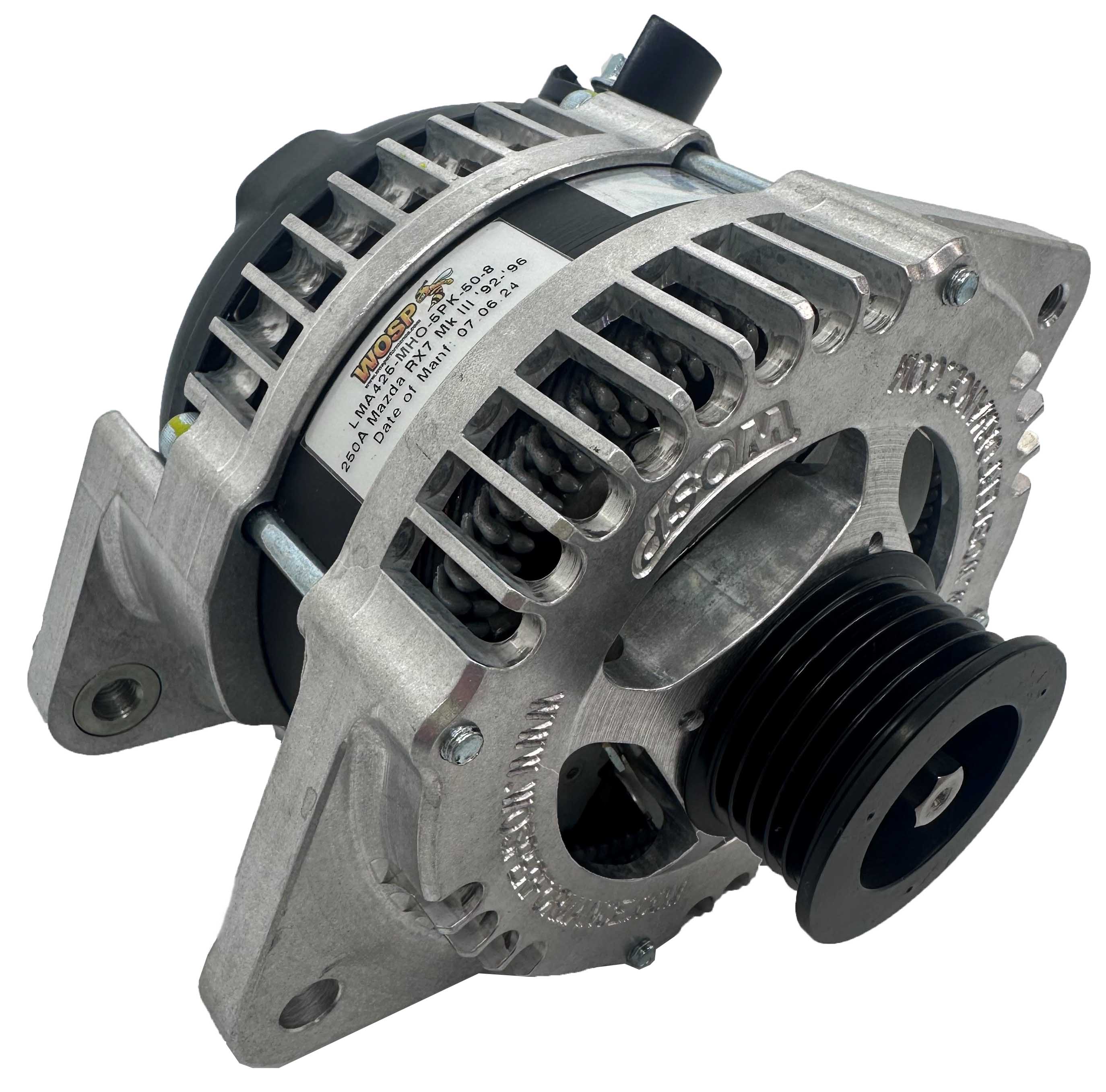 Wosp Mazda RX7 Mk III '92-'96 120A Alternator (LMA425-LO-5PK-50-8)