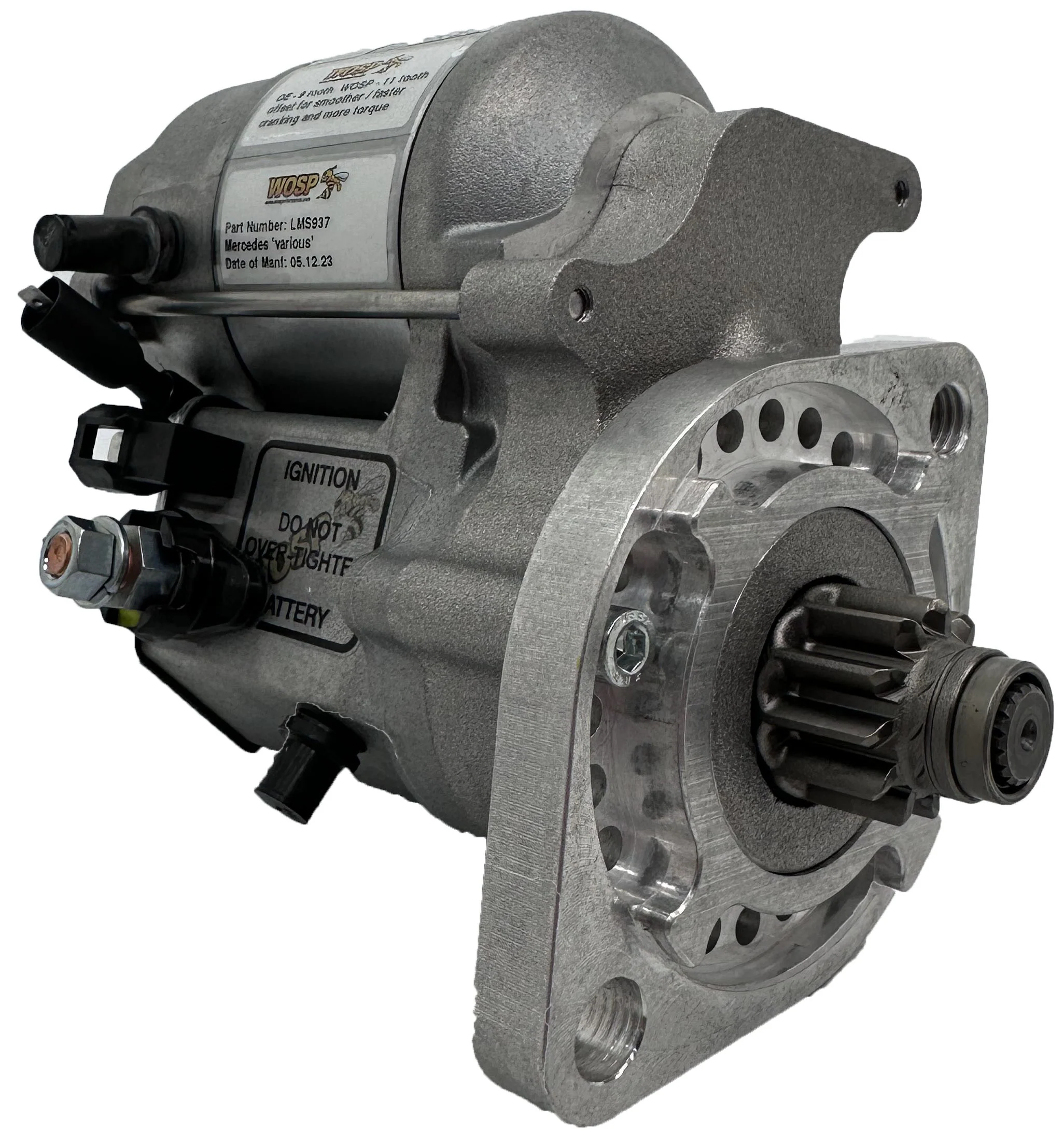 Wosp Mercedes 200 / 220 / 230 / 250 / 280 / 300 high torque starter motor (LMS937)