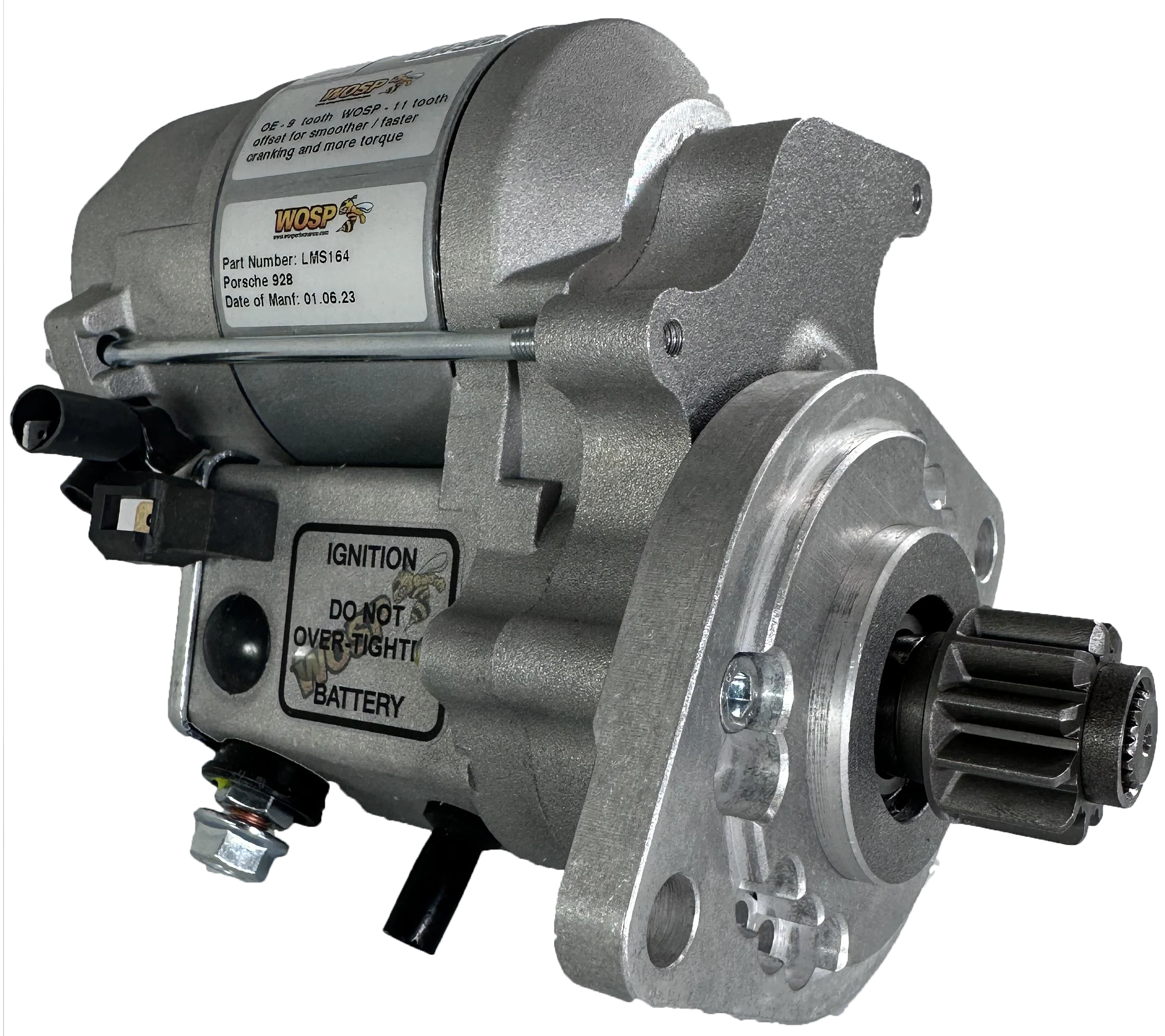 Wosp Mercedes Benz Pullman 600 & S Class 300 / 450 / Porsche 928 high torque starter motor (LMS164)