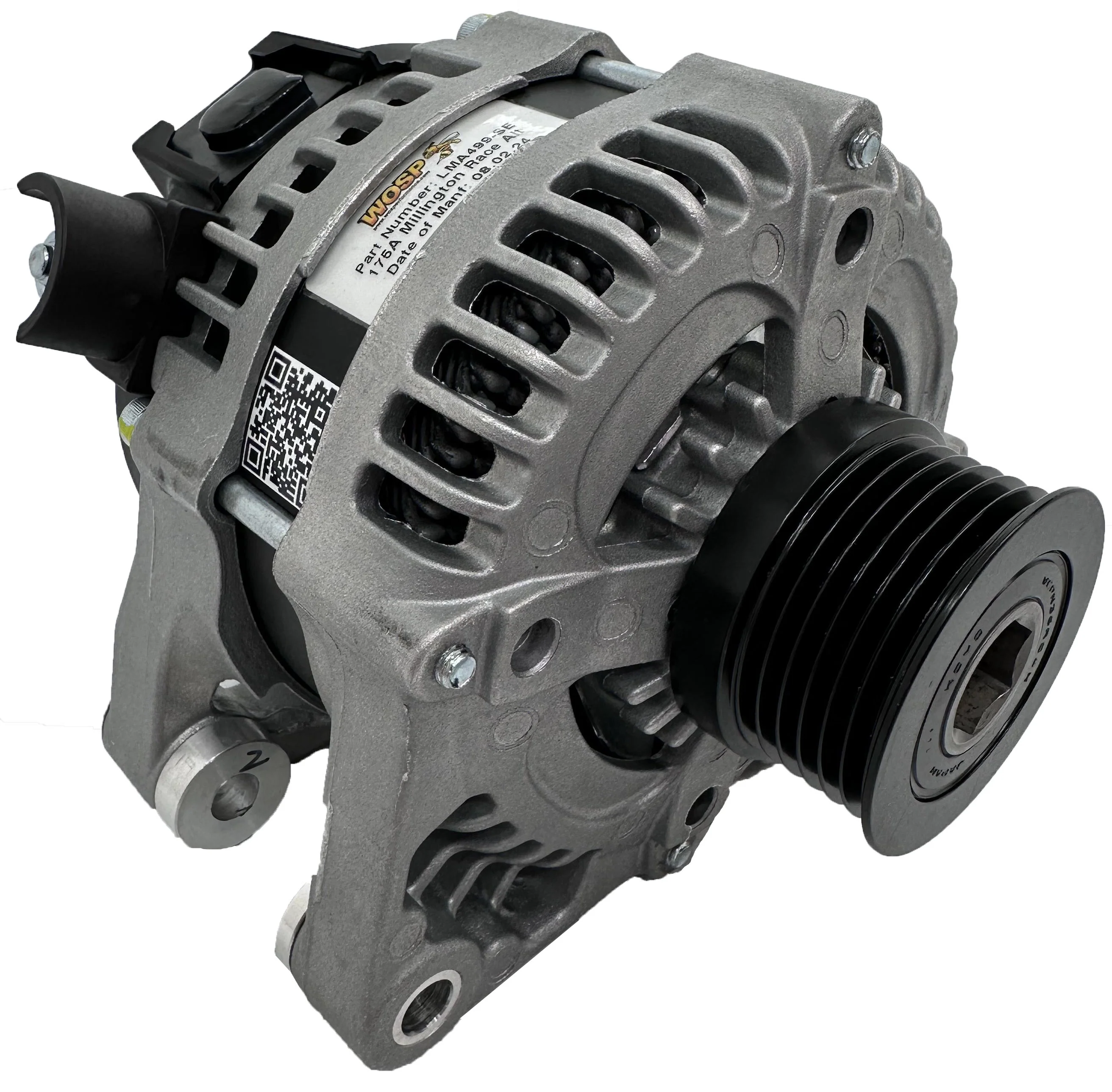 Wosp Millington Diamond Series I / II 'heavy duty' 120A Self Exciting Alternator (4-Lug) (LMA499-SE-LO)