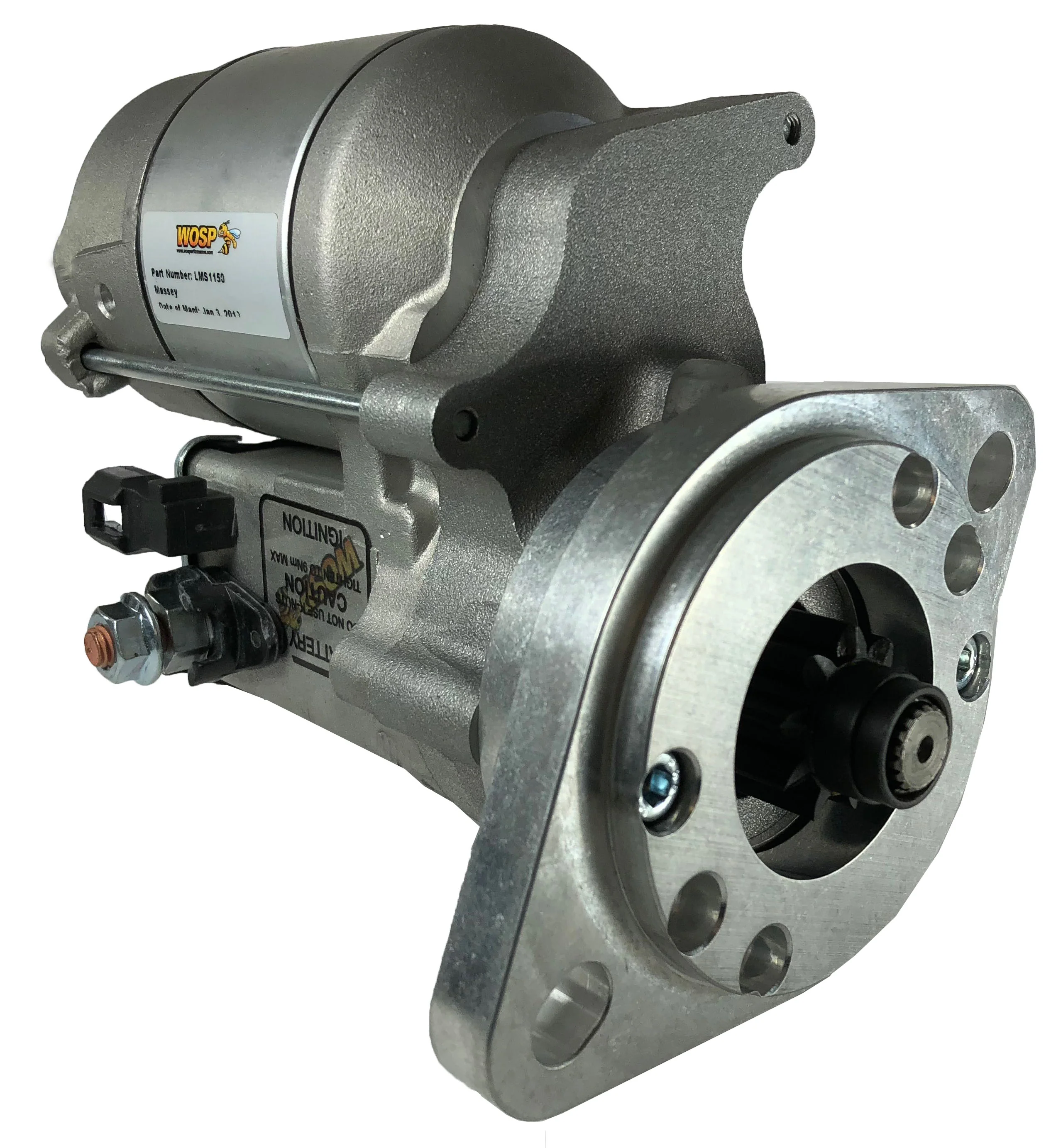 Wosp Nissan 240 / 260 / 280 (LH terminals) high torque starter motor (LMS1150)