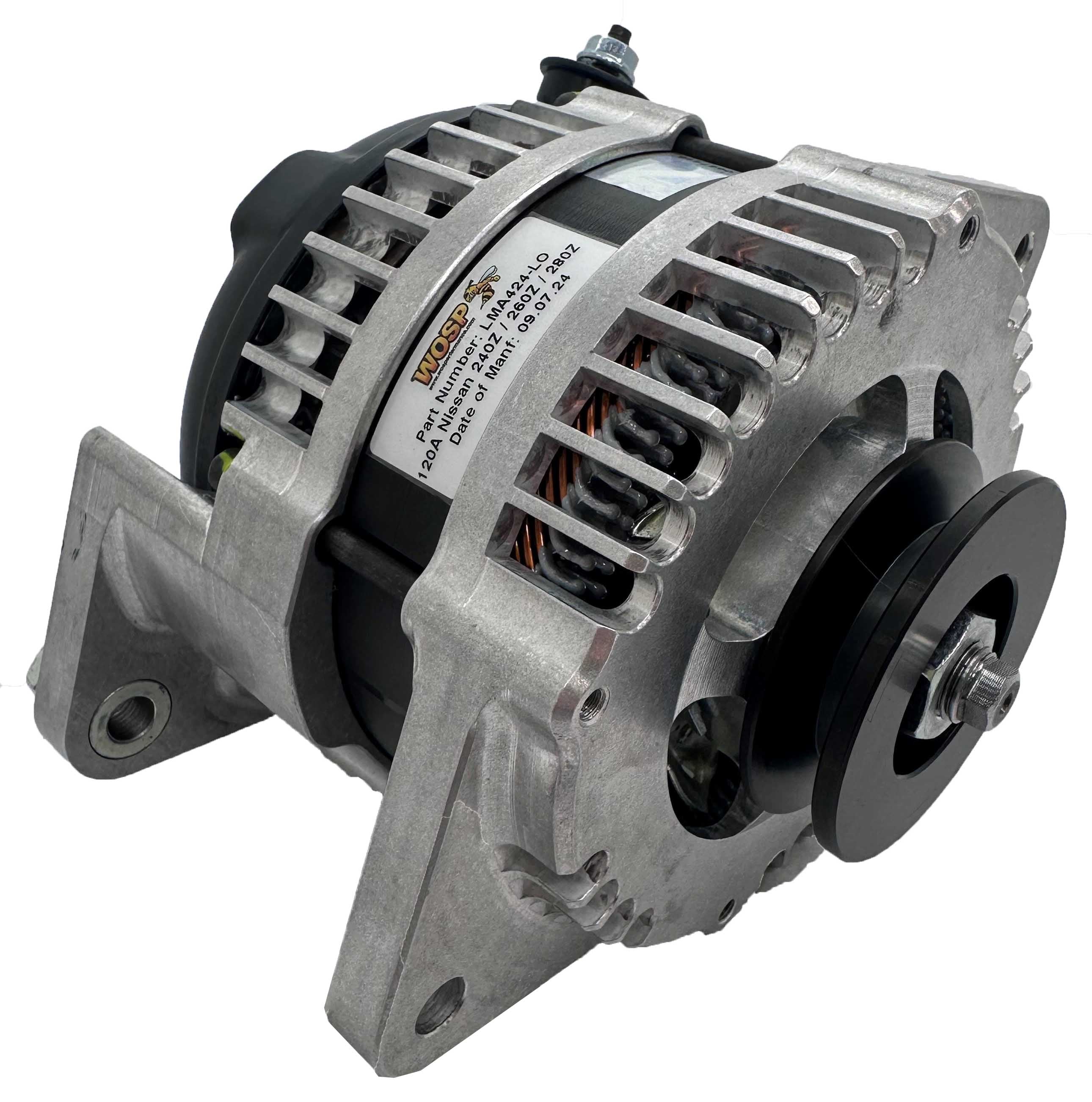 Wosp Nissan 240Z / 260Z / 280Z 120A Alternator (LMA424-LO)