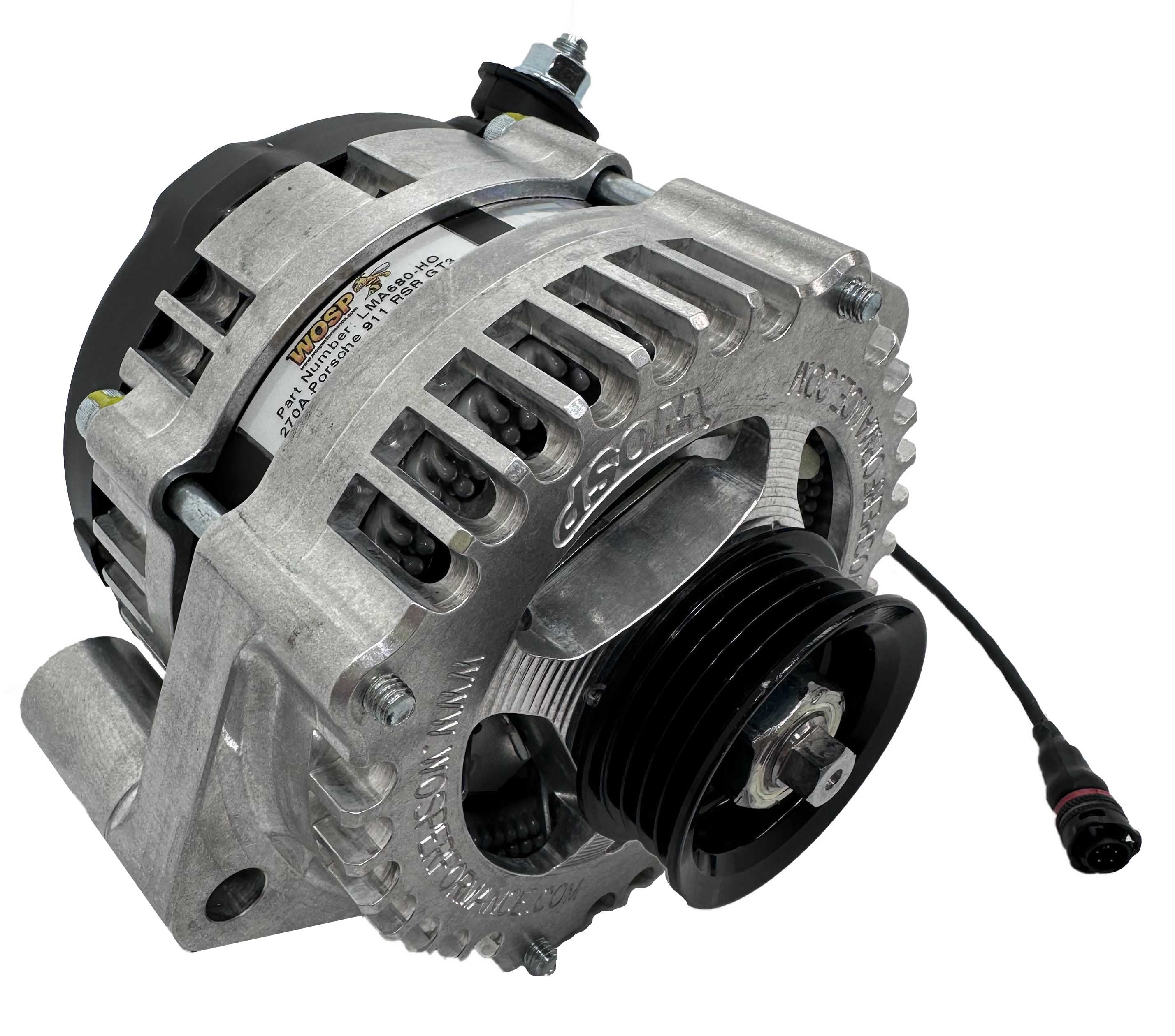 Wosp Porsche 911 RSR GT3 (non CAN Communications) 4PK/53mm Ø 140A Alternator (LMA680)