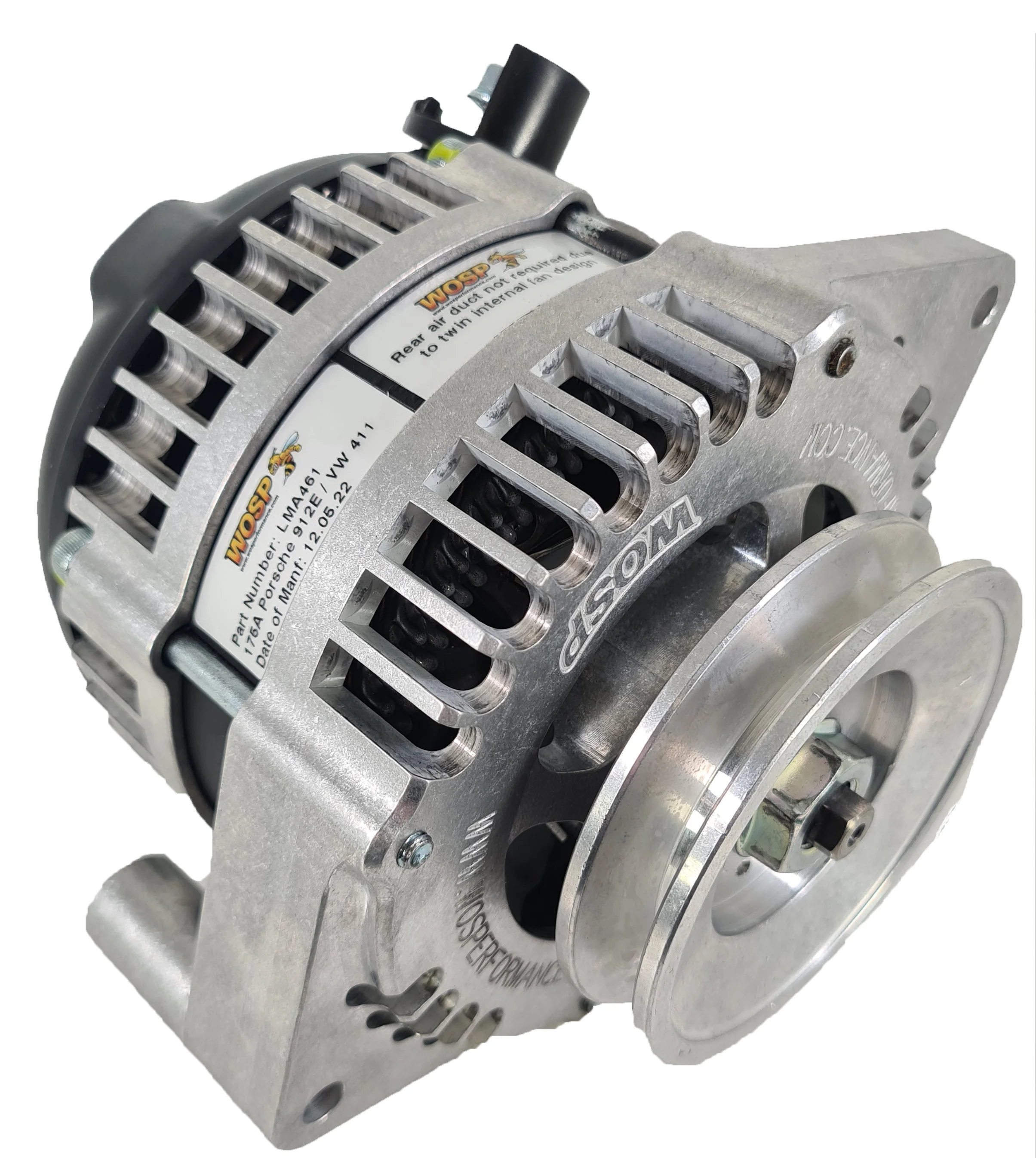 Wosp Porsche 914 & VW 411 / 412 / Transporter T2 1.7 / 2.0 320A Alternator (LMA461-HO)
