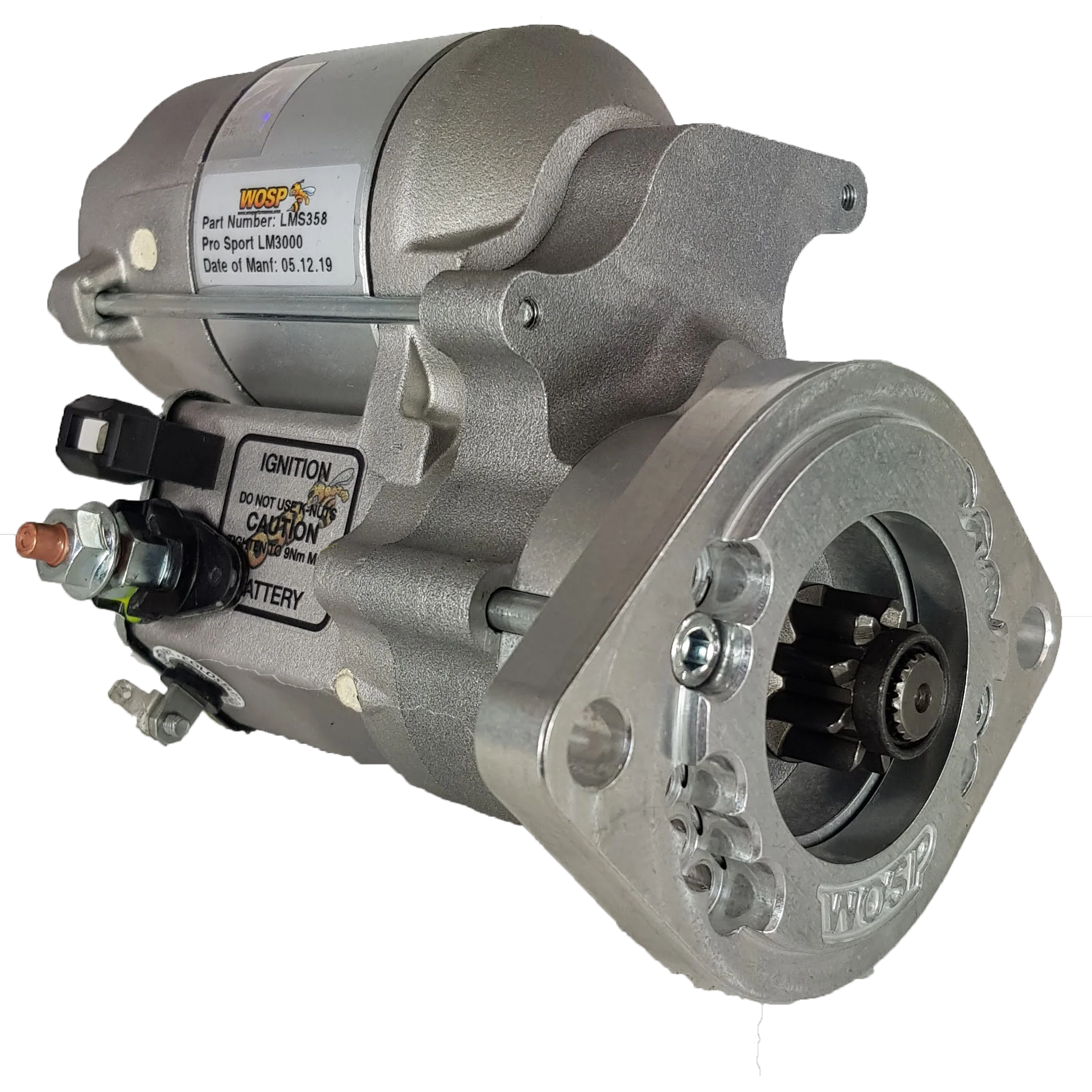 Wosp Pro Sport LM3000 high torque starter motor (LMS358)