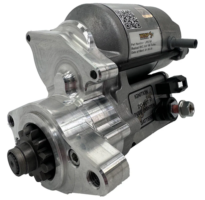 Wosp Radical RXC 500 V6 Turbo high torque starter motor (LMS765)