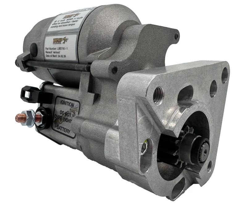 Wosp Renault various models high torque starter motor (LMS780-11)