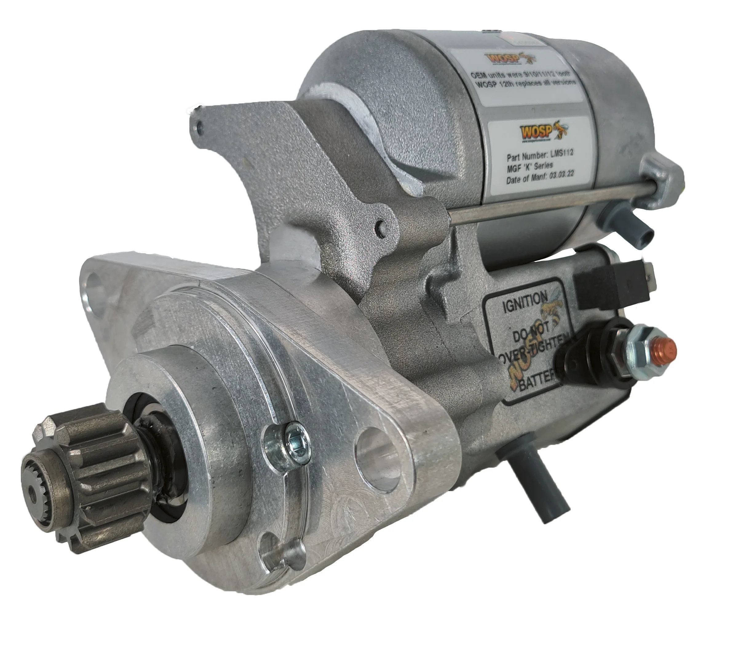 Wosp Rover K-Series high torque starter motor (LMS112)