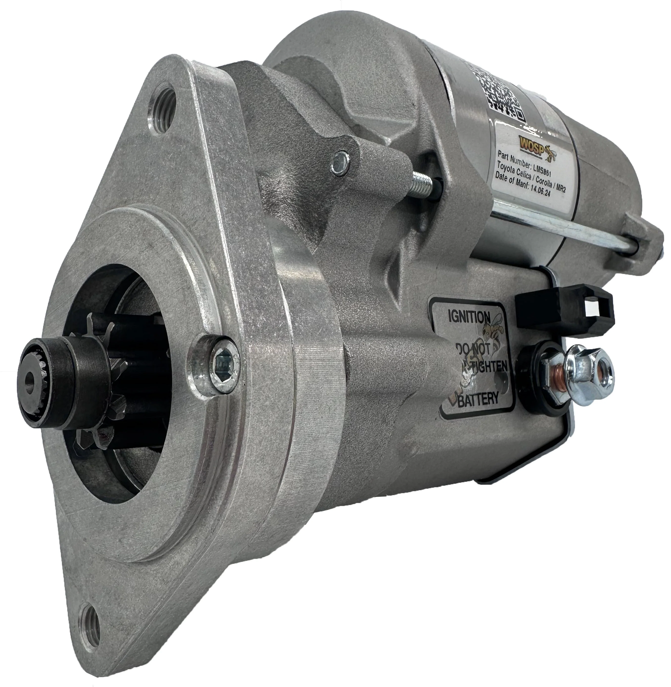 Wosp Toyota Celica / Corolla / MR2 'various' rotatable super-duty starter motor (LMS861)