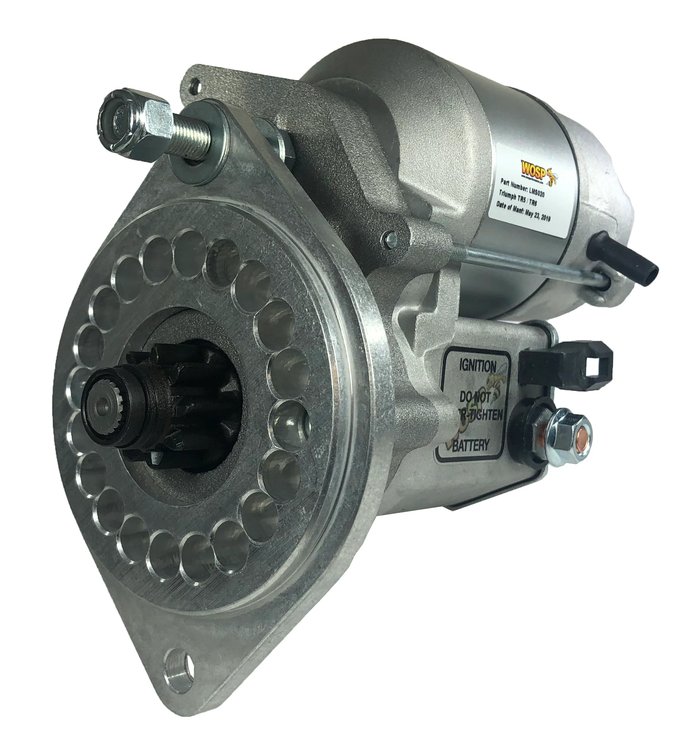 Wosp Triumph TR250 / TR5 / TR6 high torque starter motor (LMS020)