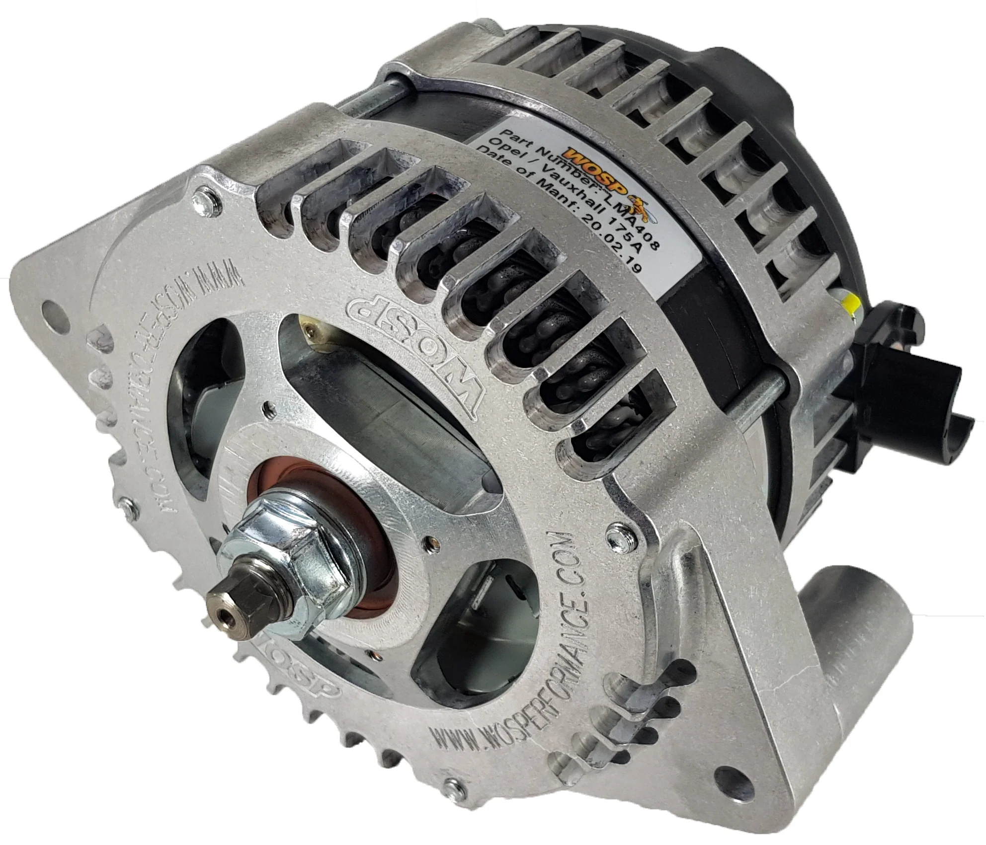 Wosp Vauxhall XE Redtop pre 94 320A Alternator (V Pulley) (LMA408-HO)