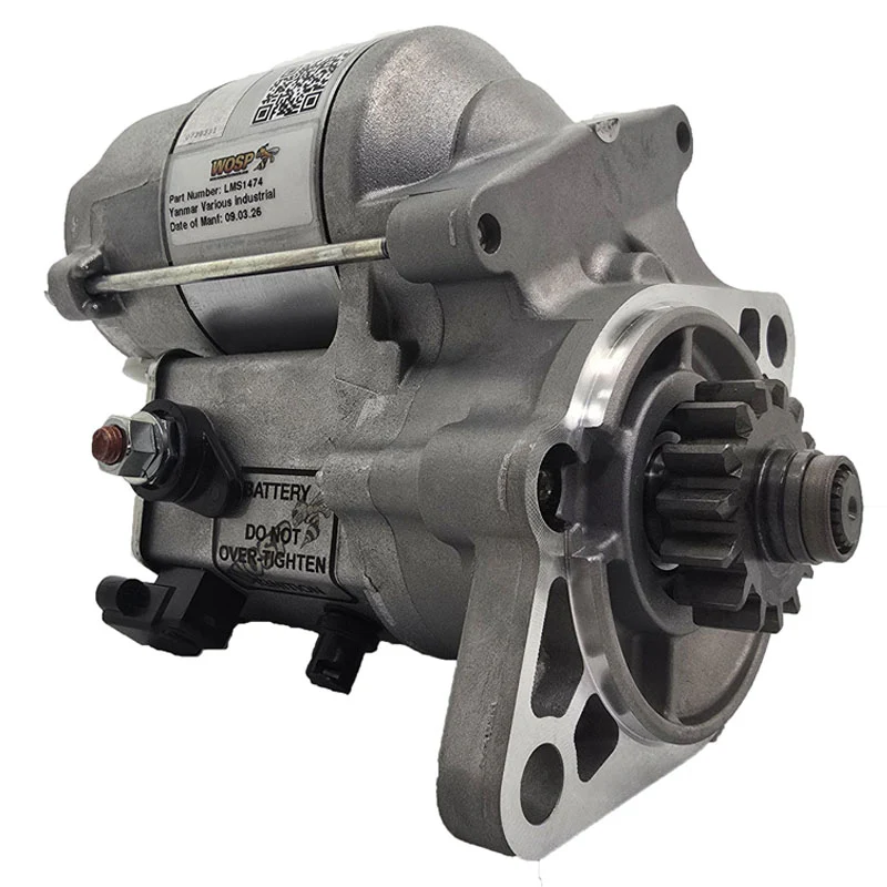 Wosp Yanmar Various industrial high torque starter motor (LMS1474)